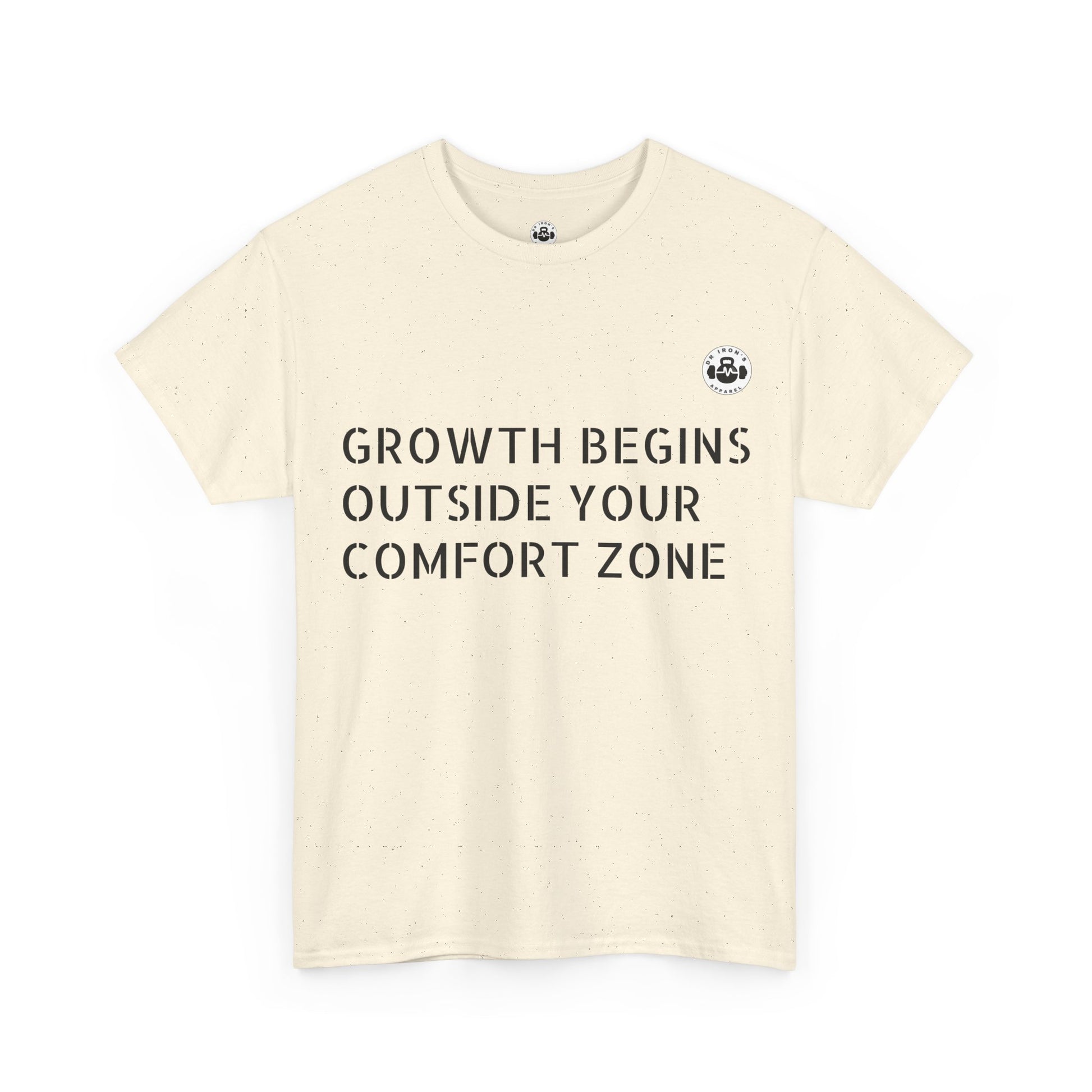 Inspirational Growth Tee, Motivational T-Shirt, Comfortable Cotton Shirt, Gift for Graduates, Personal Growth Apparel