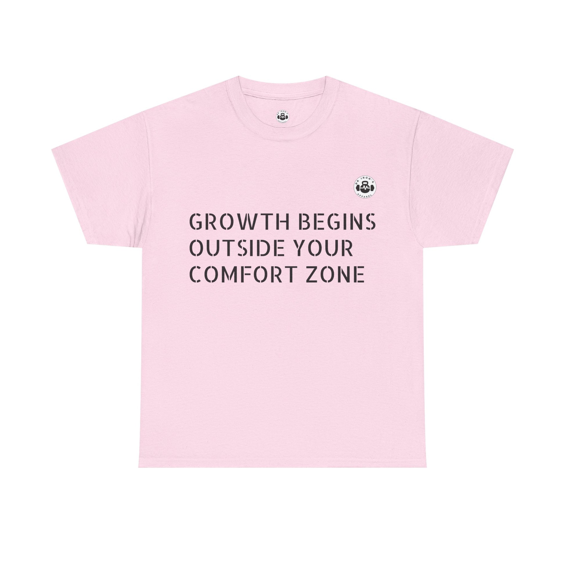 Inspirational Growth Tee, Motivational T-Shirt, Comfortable Cotton Shirt, Gift for Graduates, Personal Growth Apparel