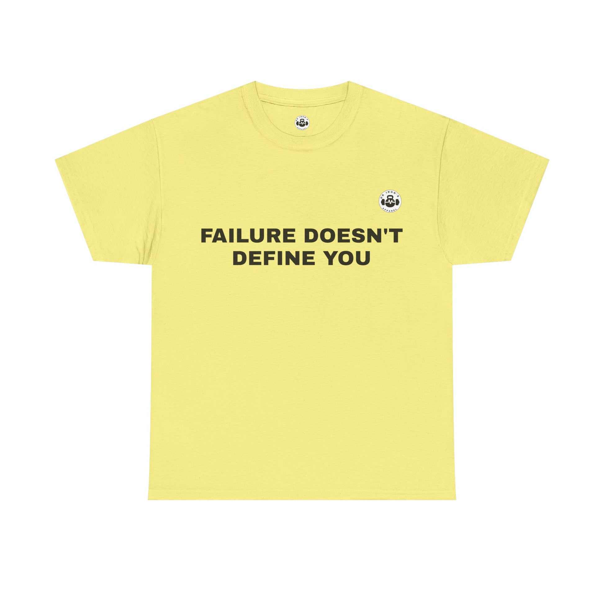 Motivational Unisex Tee - Failure Doesn't Define You, Inspirational Shirt, Gift for Supportive Friends, Confidence Boosting Apparel, [...]