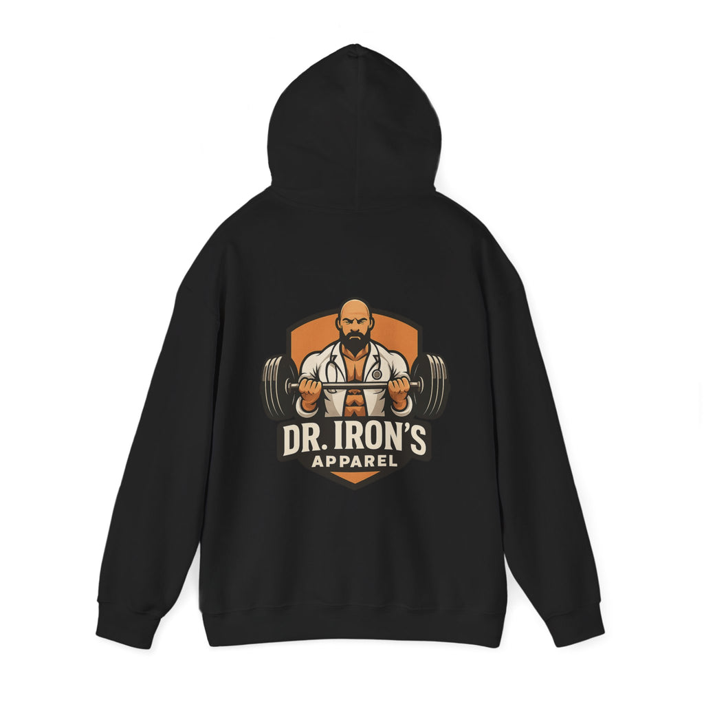 Motivational Fitness Hoodie, Unisex Sweatshirt, Workout Apparel, Goal-Setting Gear, Fitness Gift, Inspirational Gym Wear