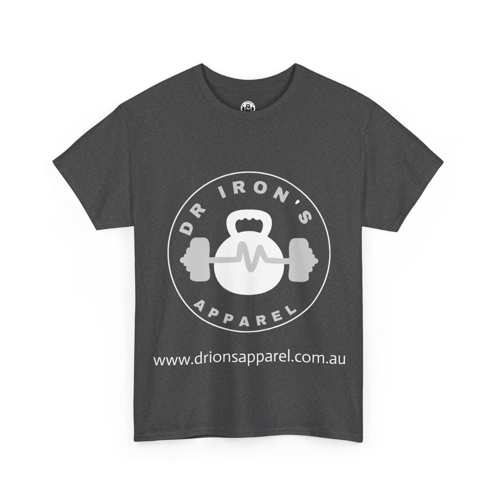 Motivational Fitness Tee, Unisex Heavy Cotton Tee, Workout Shirt, Gift for Him/Her, Inspirational Quote Tee, Gym Apparel
