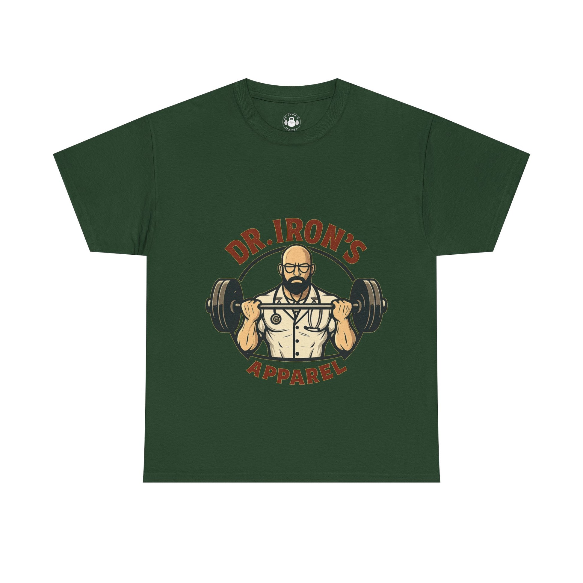 Gym Motivation Tee - Dr. Iron's Apparel, Fitness Shirt, Workout Gear, Weightlifting Gift, Inspirational T-Shirt
