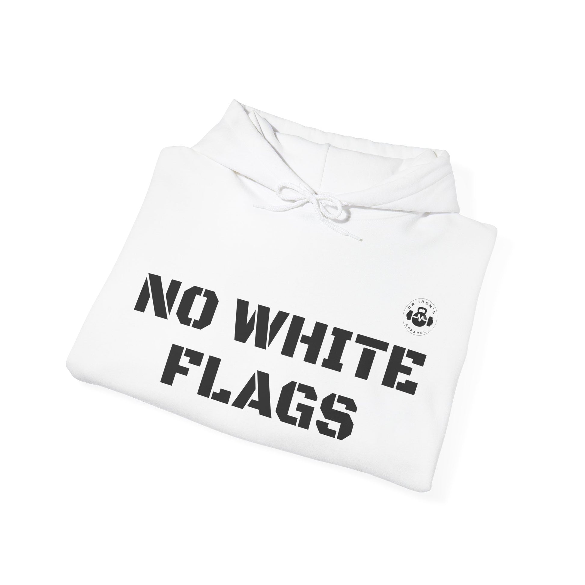 No White Flags Hoodie - Empowering Unisex Sweatshirt for Everyday Comfort, Perfect Gift for Inspirational Moments, Casual Style, [...]