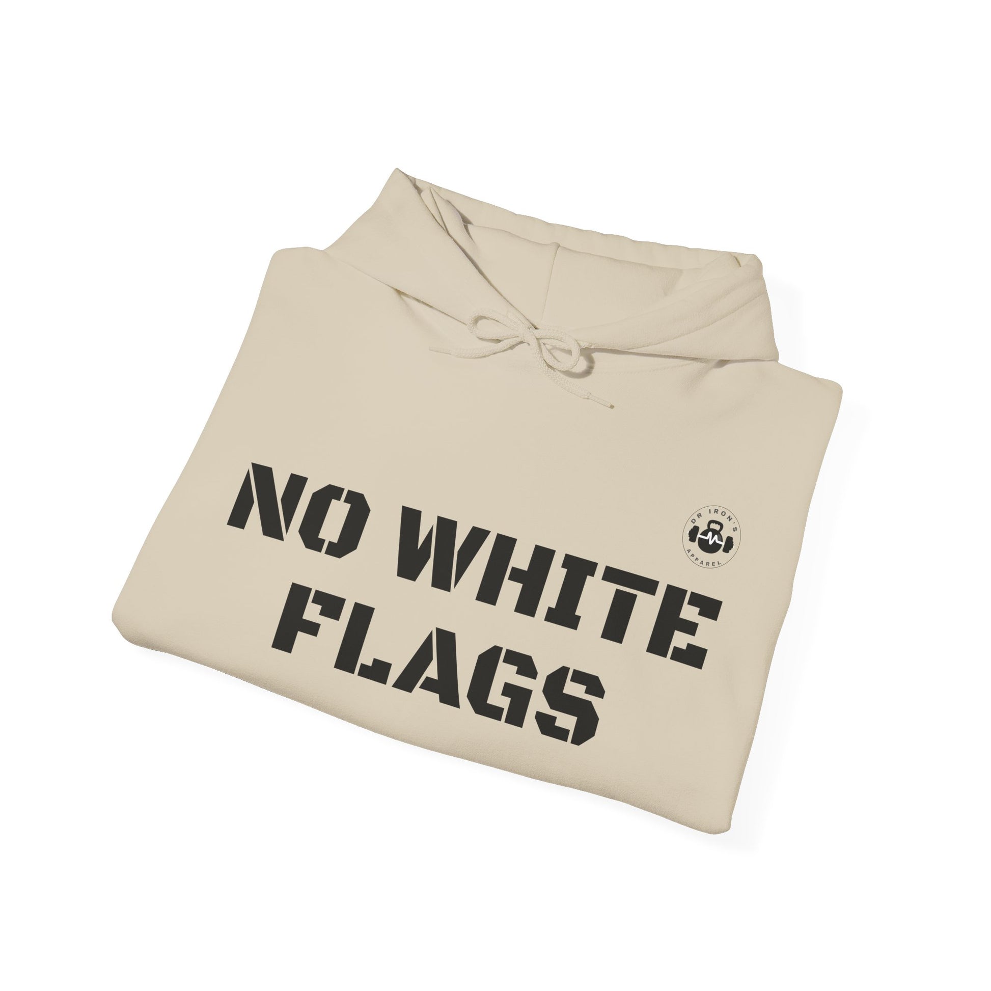 No White Flags Hoodie - Empowering Unisex Sweatshirt for Everyday Comfort, Perfect Gift for Inspirational Moments, Casual Style, [...]