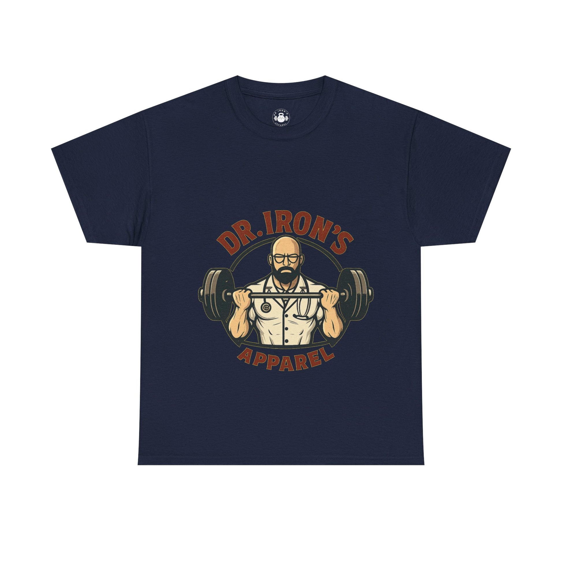 Gym Motivation Tee - Dr. Iron's Apparel, Fitness Shirt, Workout Gear, Weightlifting Gift, Inspirational T-Shirt