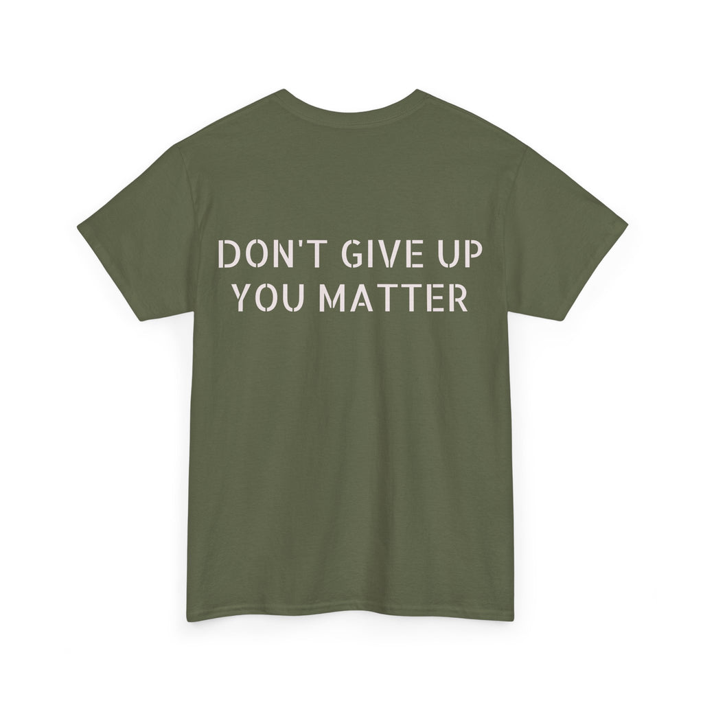 Motivational Fitness Tee - Unisex Heavy Cotton Shirt, Workout Apparel, Gym Gift, Positive Vibes, Mental Health Awareness, [...]
