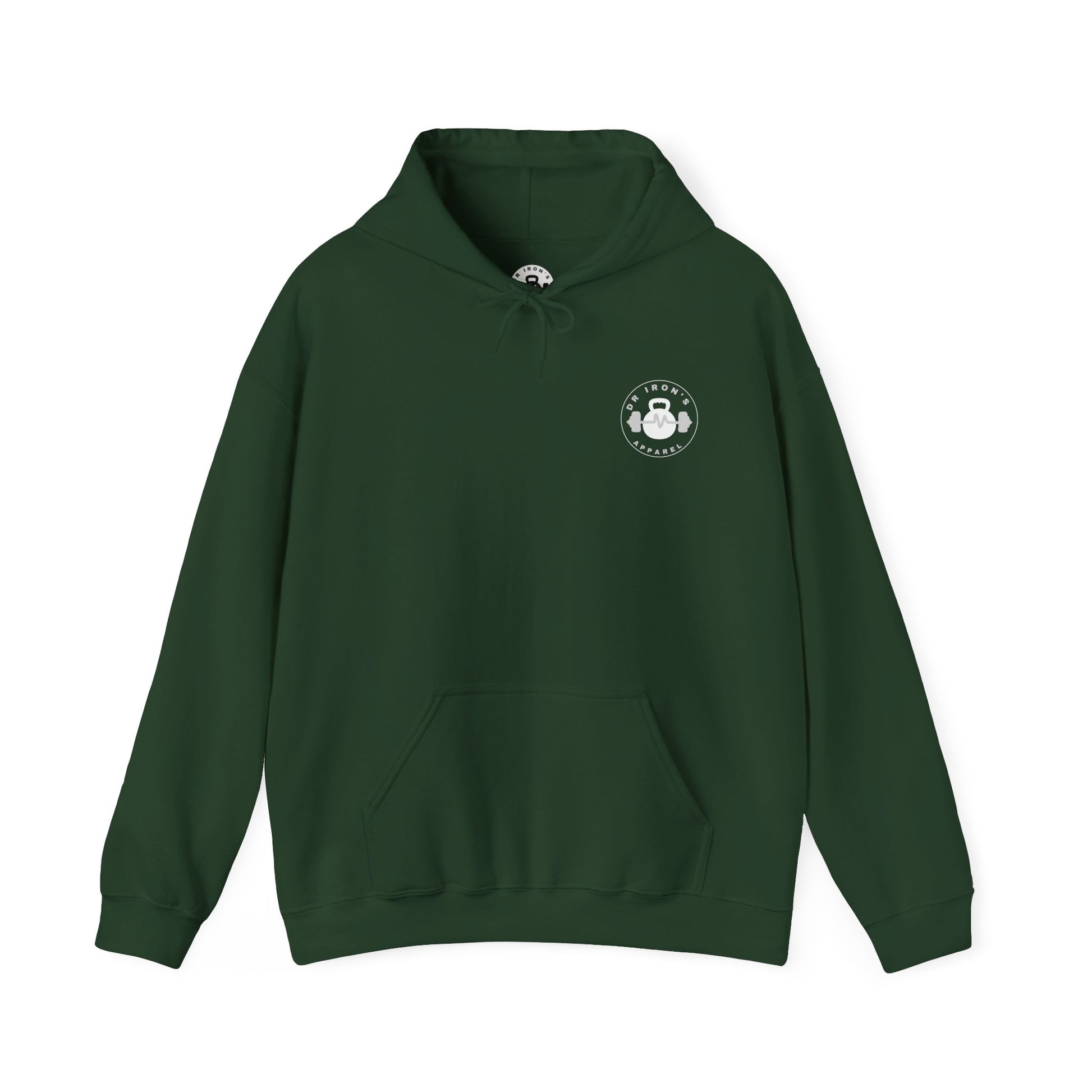 Copy of Copy of Dr. Iron's Motivational Fitness Hoodie, Gym Apparel, Unisex Sweatshirt, Workout Gift, Inspirational Clothing, Fitness Goals