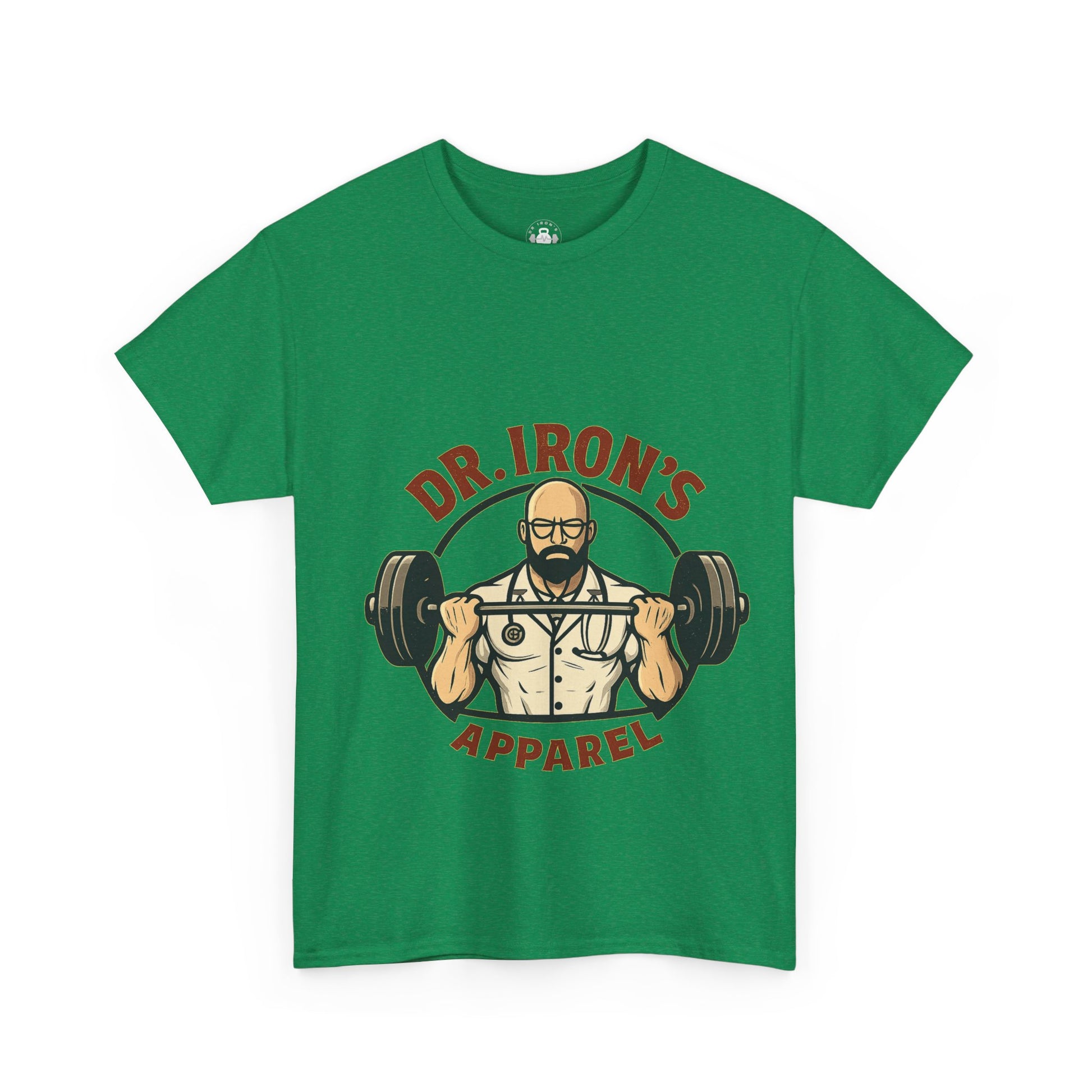 Gym Motivation Tee - Dr. Iron's Apparel, Fitness Shirt, Workout Gear, Weightlifting Gift, Inspirational T-Shirt