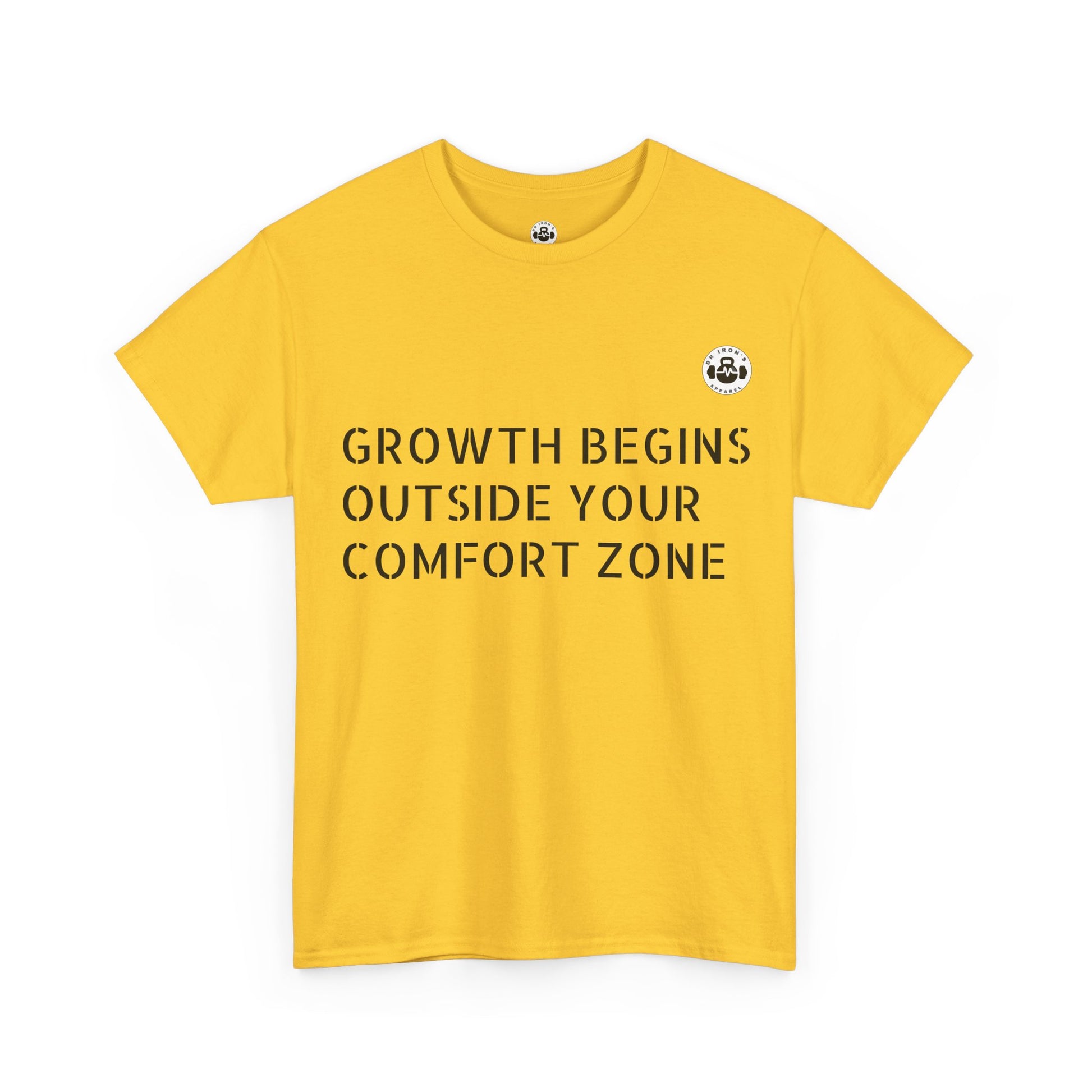 Inspirational Growth Tee, Motivational T-Shirt, Comfortable Cotton Shirt, Gift for Graduates, Personal Growth Apparel