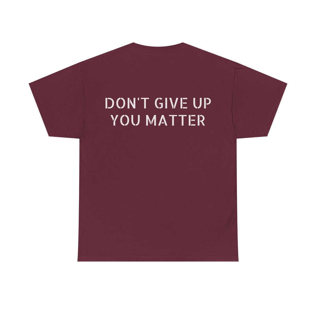 Motivational Fitness Tee - Unisex Heavy Cotton Shirt, Workout Apparel, Gym Gift, Positive Vibes, Mental Health Awareness, [...]