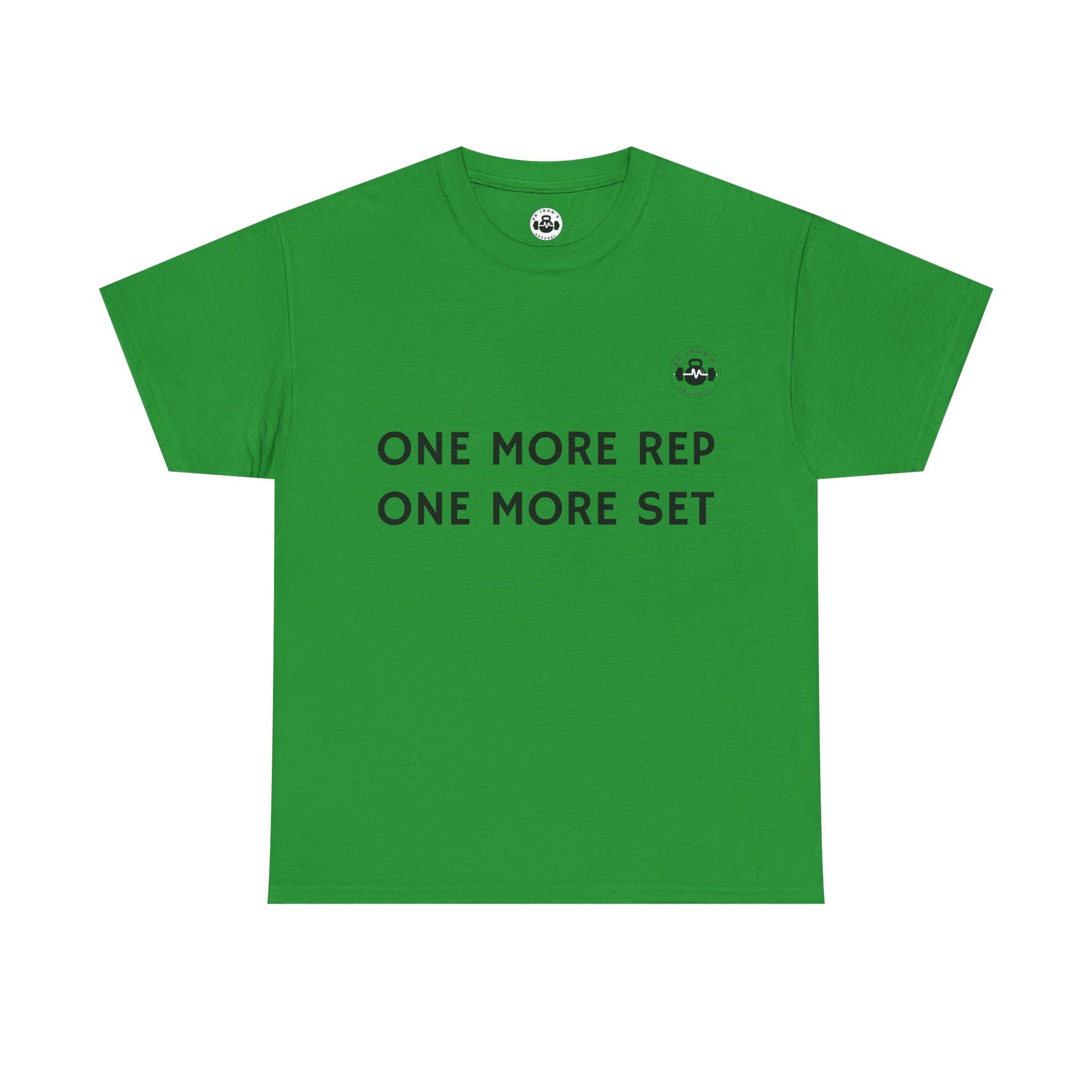 Motivational Workout Tee - One More Rep One More Set, Fitness Shirt, Gym Top, Gift for Gym Lovers, Casual Wear