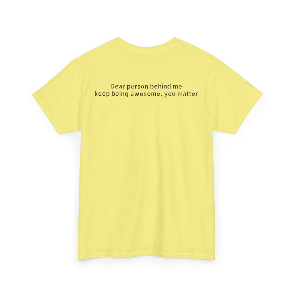 Motivational Unisex Heavy Cotton Tee, Fitness Shirt, Inspirational Apparel, Gift for Gym Lovers, Positive Message Tee, Everyday Wear