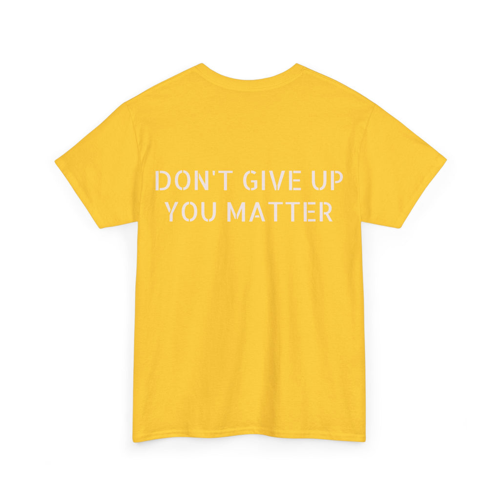 Motivational Fitness Tee - Unisex Heavy Cotton Shirt, Workout Apparel, Gym Gift, Positive Vibes, Mental Health Awareness, [...]