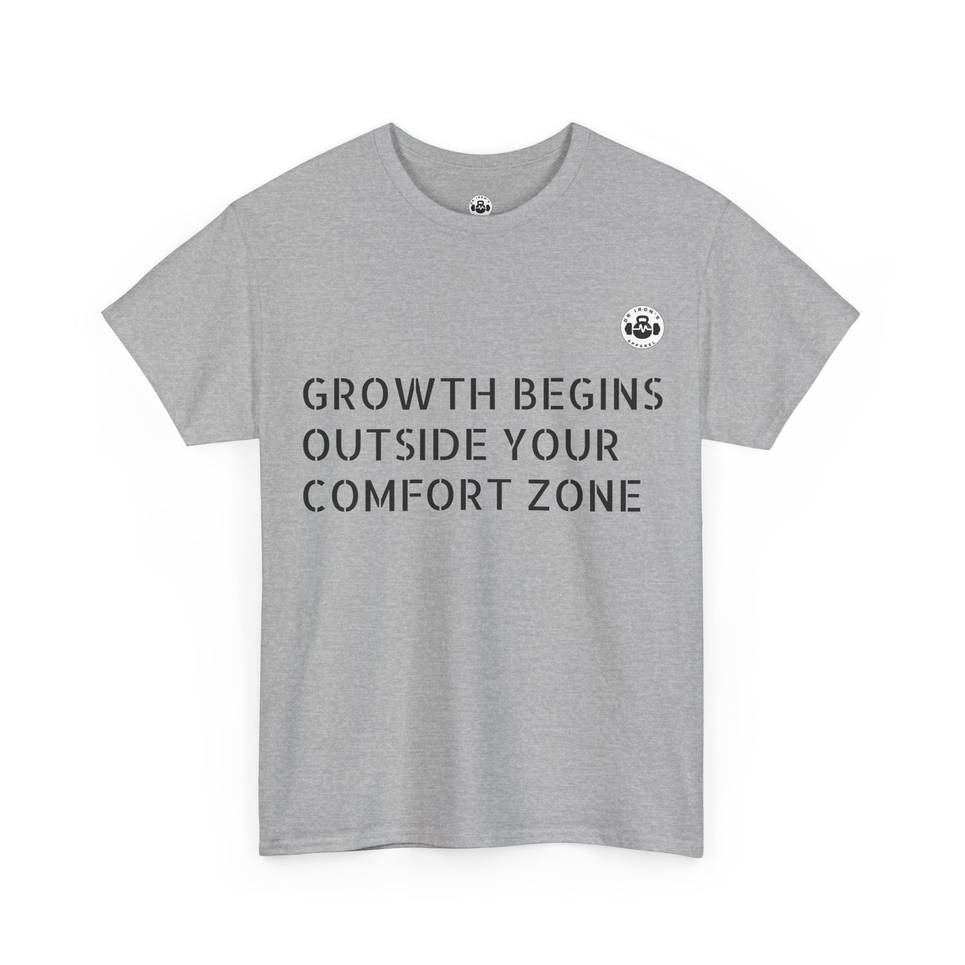 Inspirational Growth Tee, Motivational T-Shirt, Comfortable Cotton Shirt, Gift for Graduates, Personal Growth Apparel