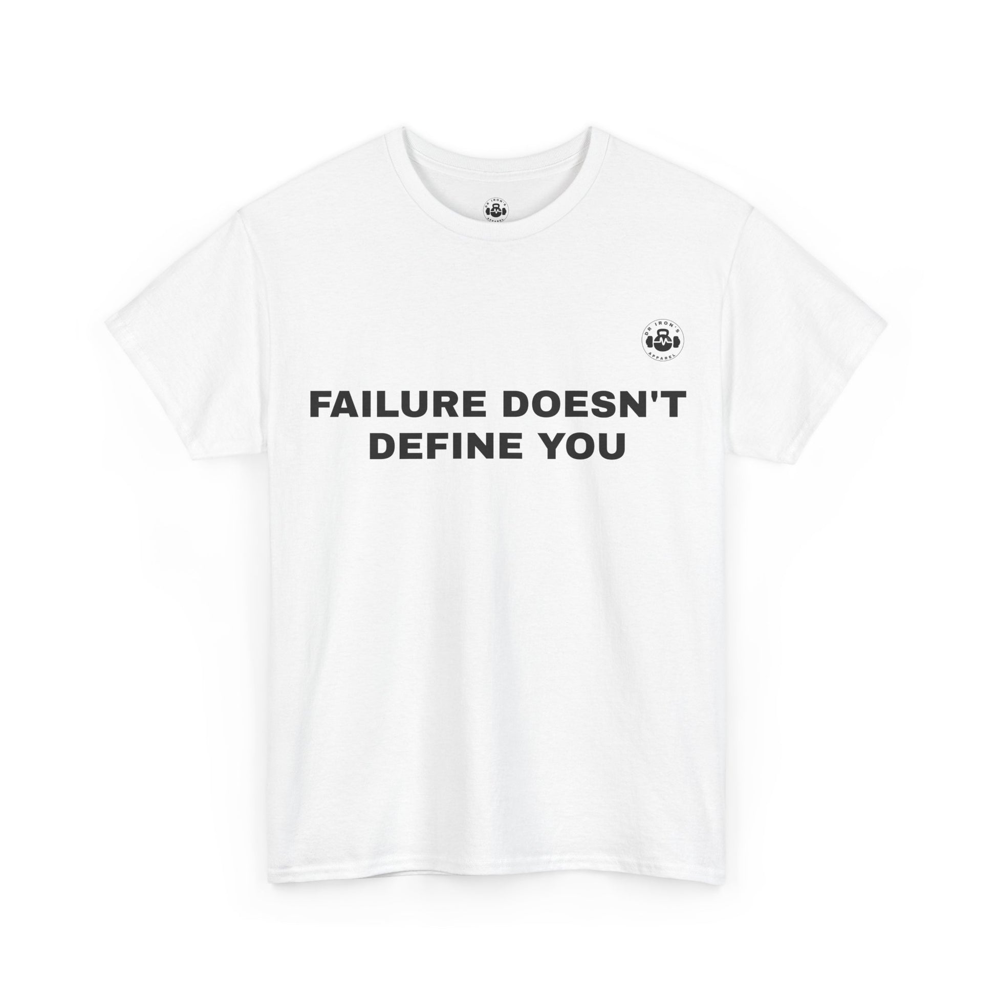 Motivational Unisex Tee - Failure Doesn't Define You, Inspirational Shirt, Gift for Supportive Friends, Confidence Boosting Apparel, [...]