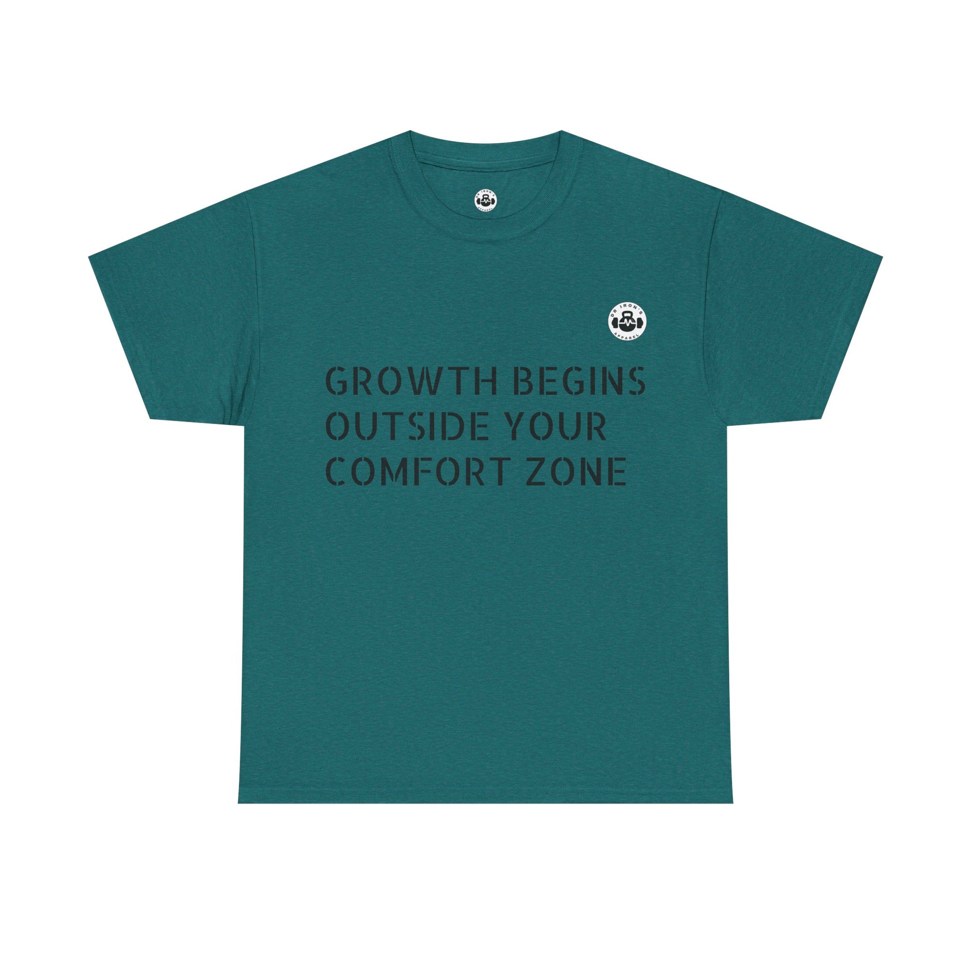 Inspirational Growth Tee, Motivational T-Shirt, Comfortable Cotton Shirt, Gift for Graduates, Personal Growth Apparel