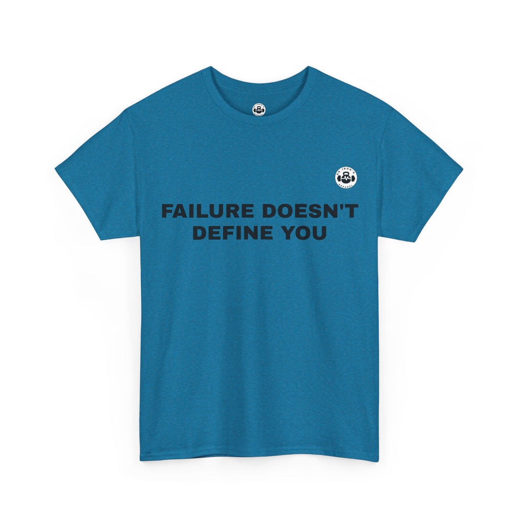 Motivational Unisex Tee - Failure Doesn't Define You, Inspirational Shirt, Gift for Supportive Friends, Confidence Boosting Apparel, [...]