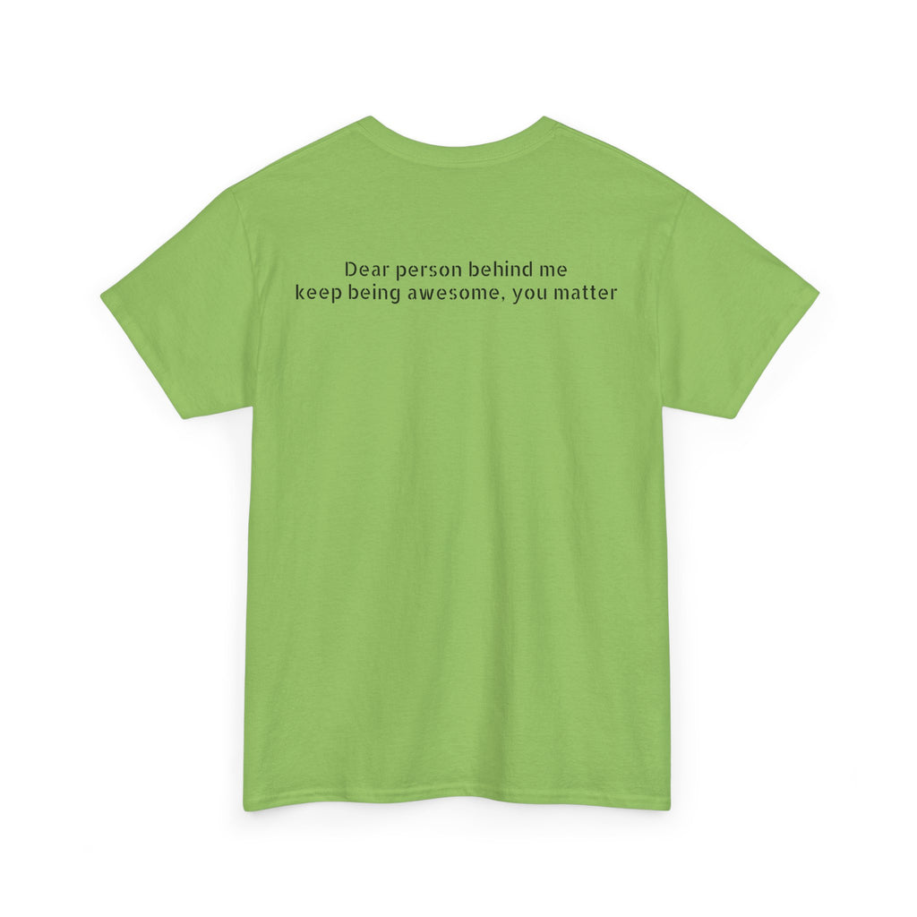 Motivational Unisex Heavy Cotton Tee, Fitness Shirt, Inspirational Apparel, Gift for Gym Lovers, Positive Message Tee, Everyday Wear