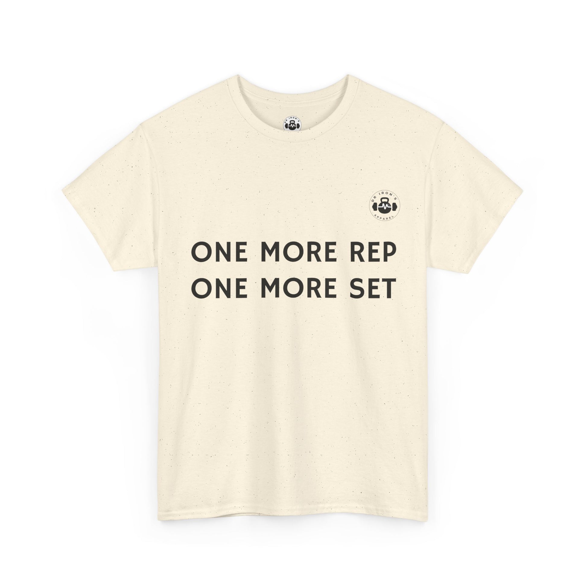 Motivational Workout Tee - One More Rep One More Set, Fitness Shirt, Gym Top, Gift for Gym Lovers, Casual Wear