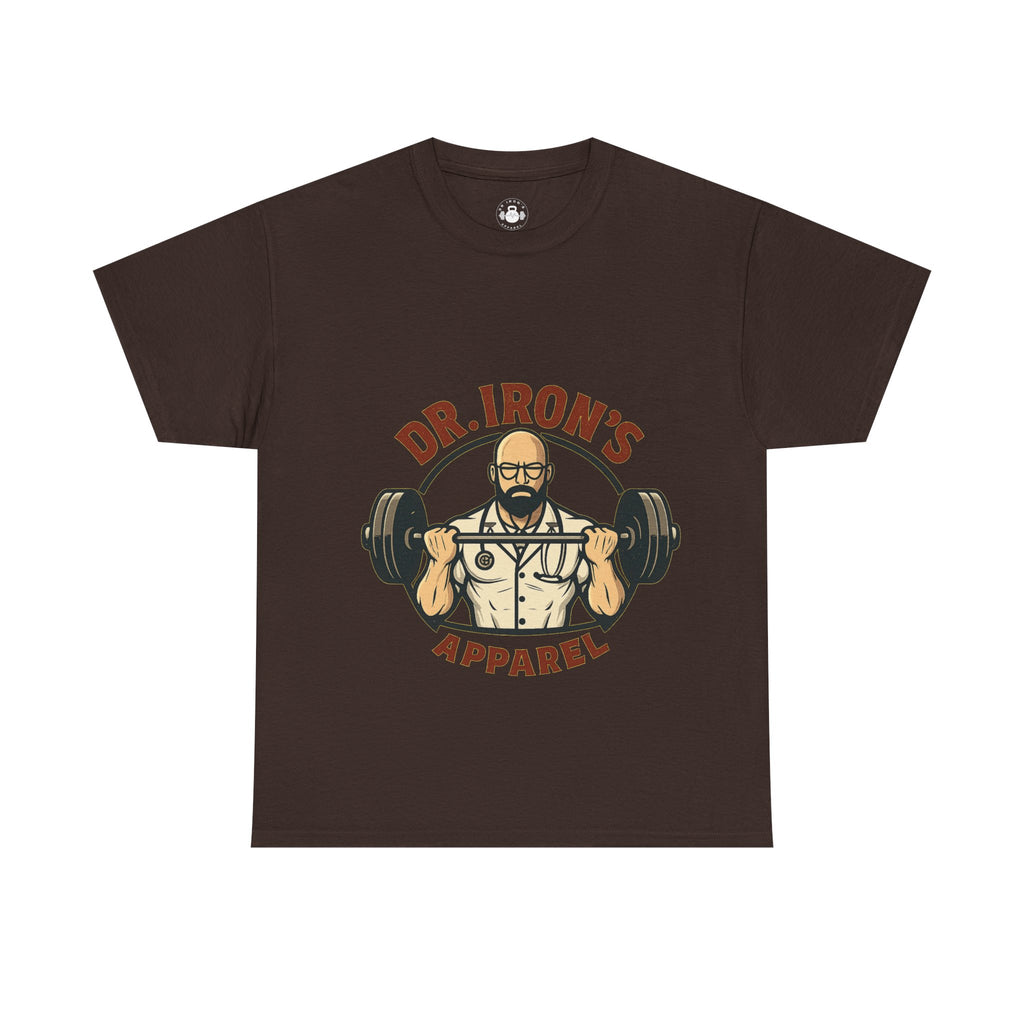 Gym Motivation Tee - Dr. Iron's Apparel, Fitness Shirt, Workout Gear, Weightlifting Gift, Inspirational T-Shirt