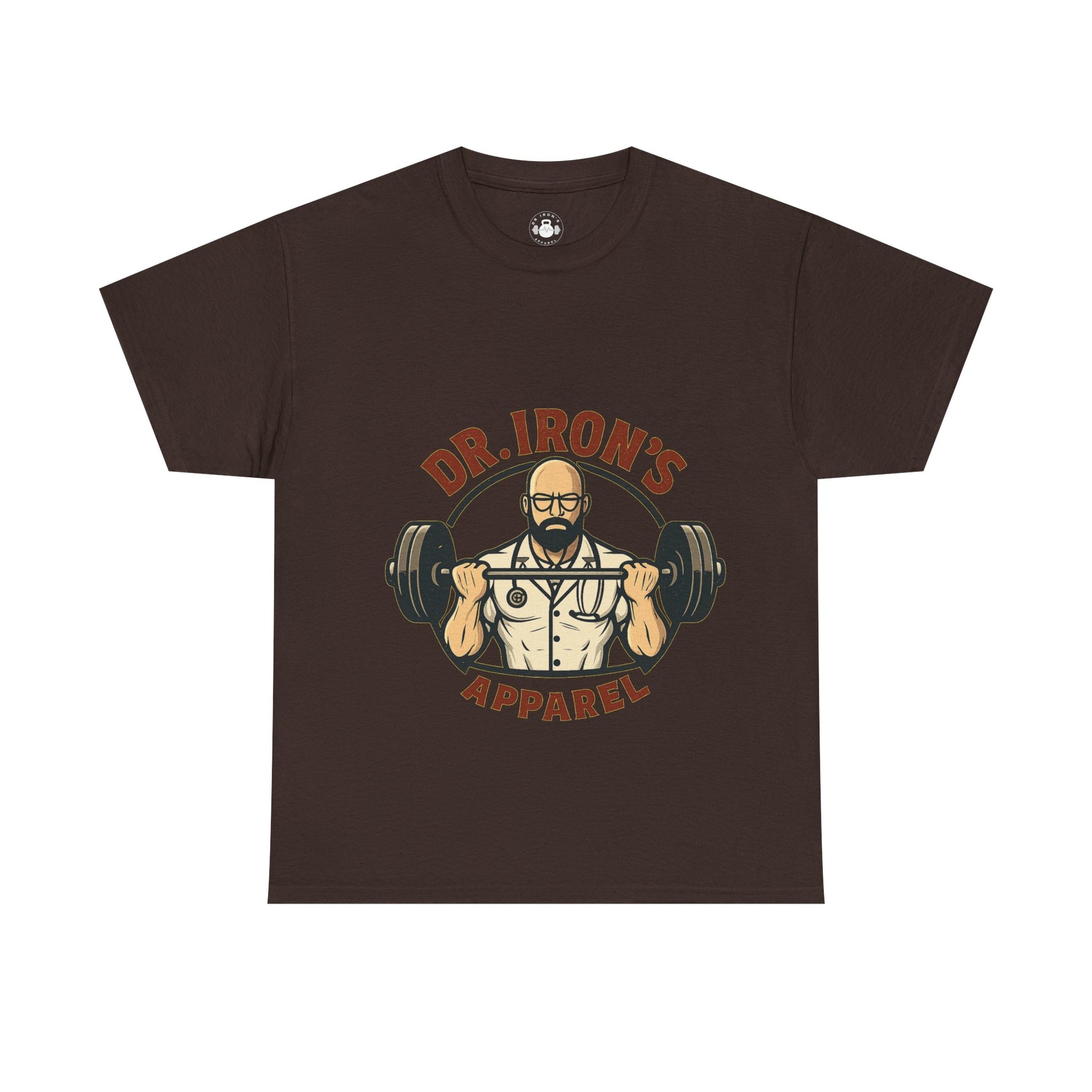 Gym Motivation Tee - Dr. Iron's Apparel, Fitness Shirt, Workout Gear, Weightlifting Gift, Inspirational T-Shirt
