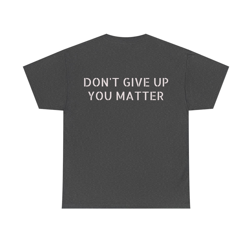 Motivational Fitness Tee - Unisex Heavy Cotton Shirt, Workout Apparel, Gym Gift, Positive Vibes, Mental Health Awareness, [...]