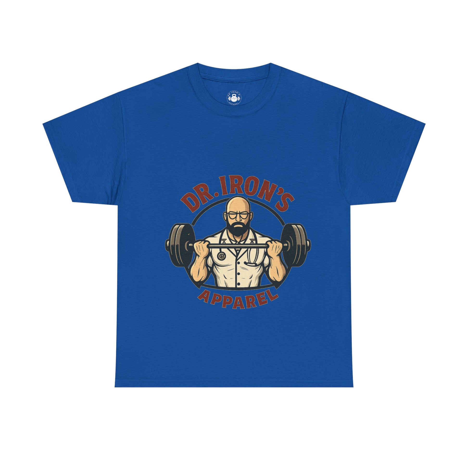 Gym Motivation Tee - Dr. Iron's Apparel, Fitness Shirt, Workout Gear, Weightlifting Gift, Inspirational T-Shirt