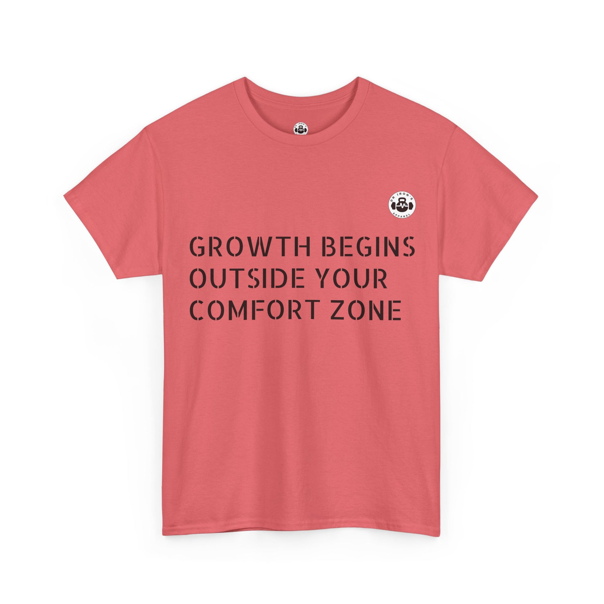 Inspirational Growth Tee, Motivational T-Shirt, Comfortable Cotton Shirt, Gift for Graduates, Personal Growth Apparel