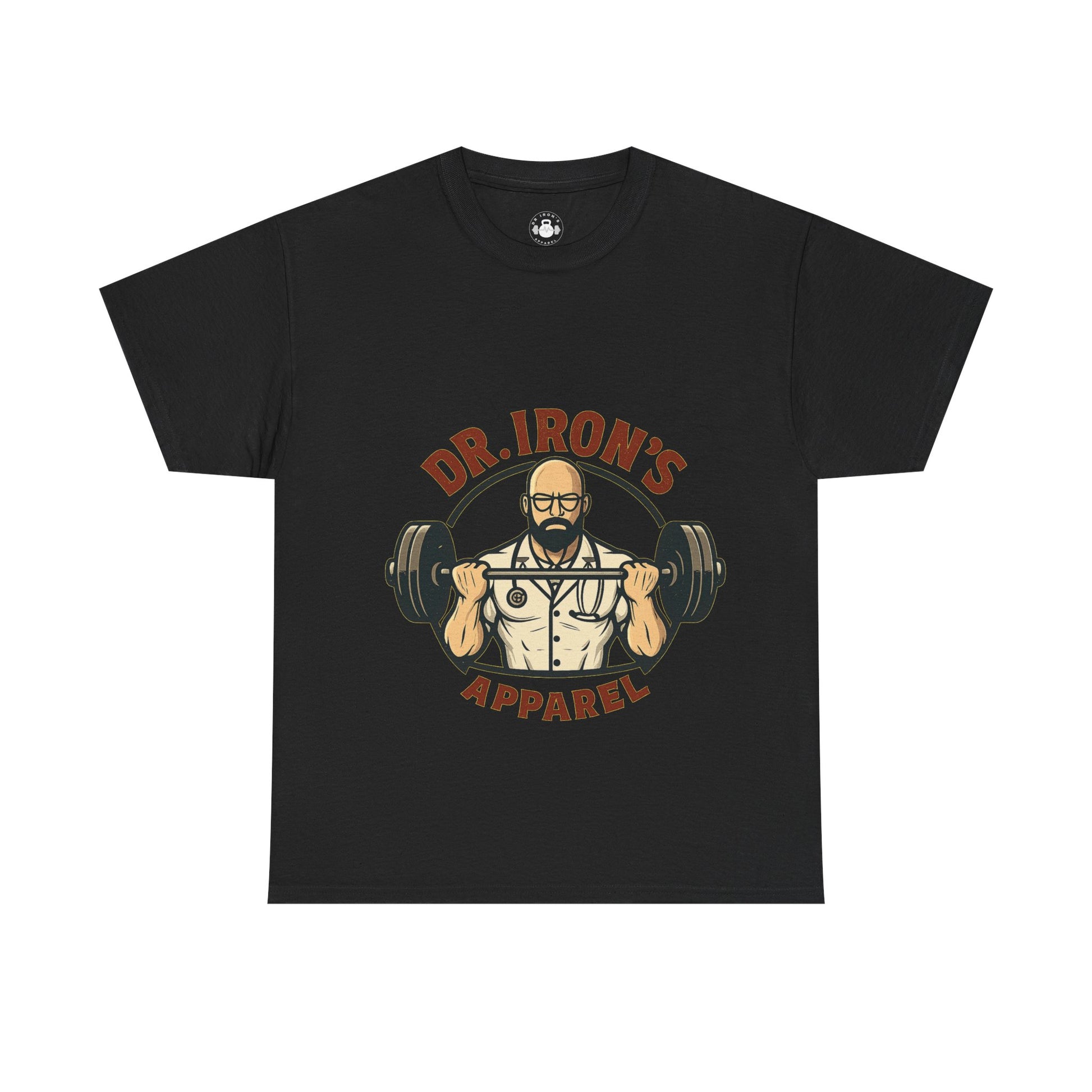 Gym Motivation Tee - Dr. Iron's Apparel, Fitness Shirt, Workout Gear, Weightlifting Gift, Inspirational T-Shirt