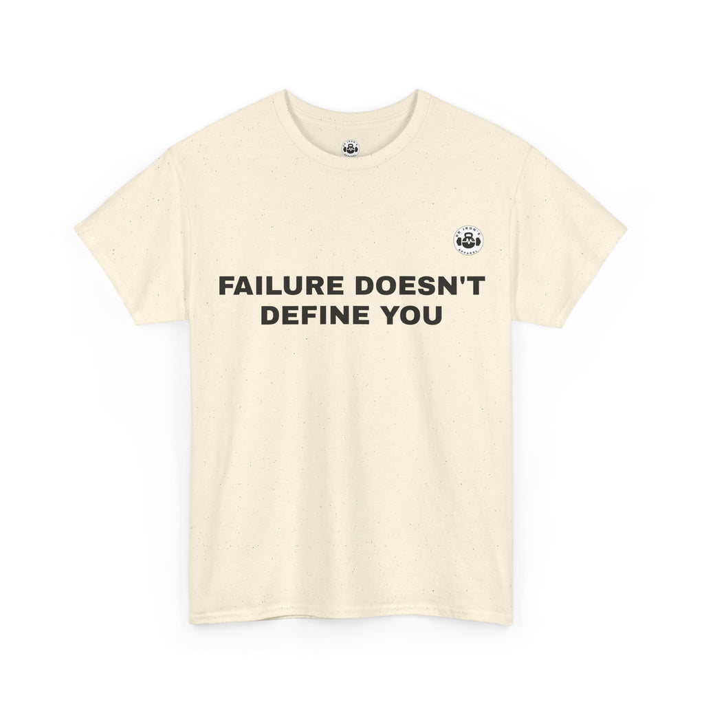 Motivational Unisex Tee - Failure Doesn't Define You, Inspirational Shirt, Gift for Supportive Friends, Confidence Boosting Apparel, [...]