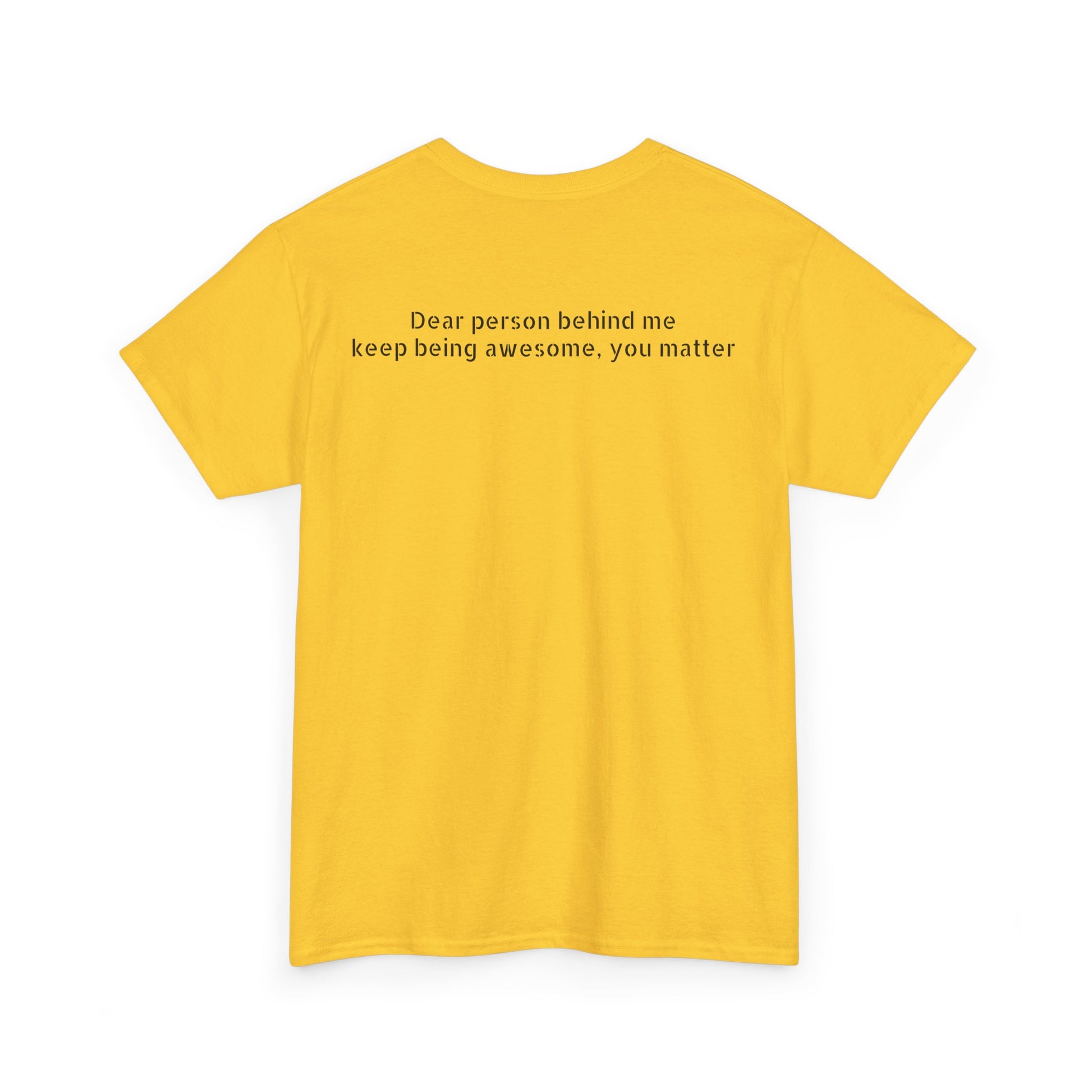 Motivational Unisex Heavy Cotton Tee, Fitness Shirt, Inspirational Apparel, Gift for Gym Lovers, Positive Message Tee, Everyday Wear