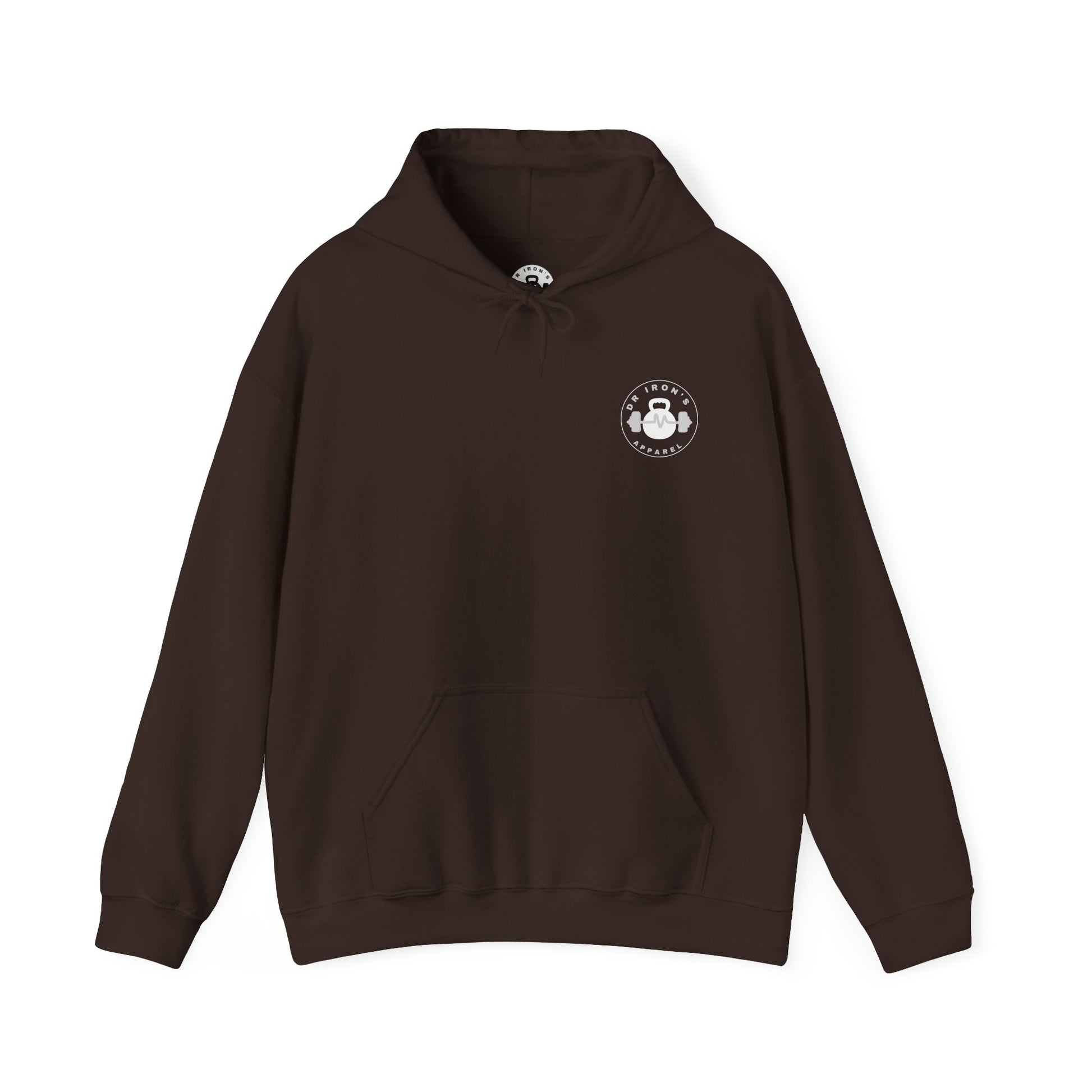 Copy of Copy of Dr. Iron's Motivational Fitness Hoodie, Gym Apparel, Unisex Sweatshirt, Workout Gift, Inspirational Clothing, Fitness Goals