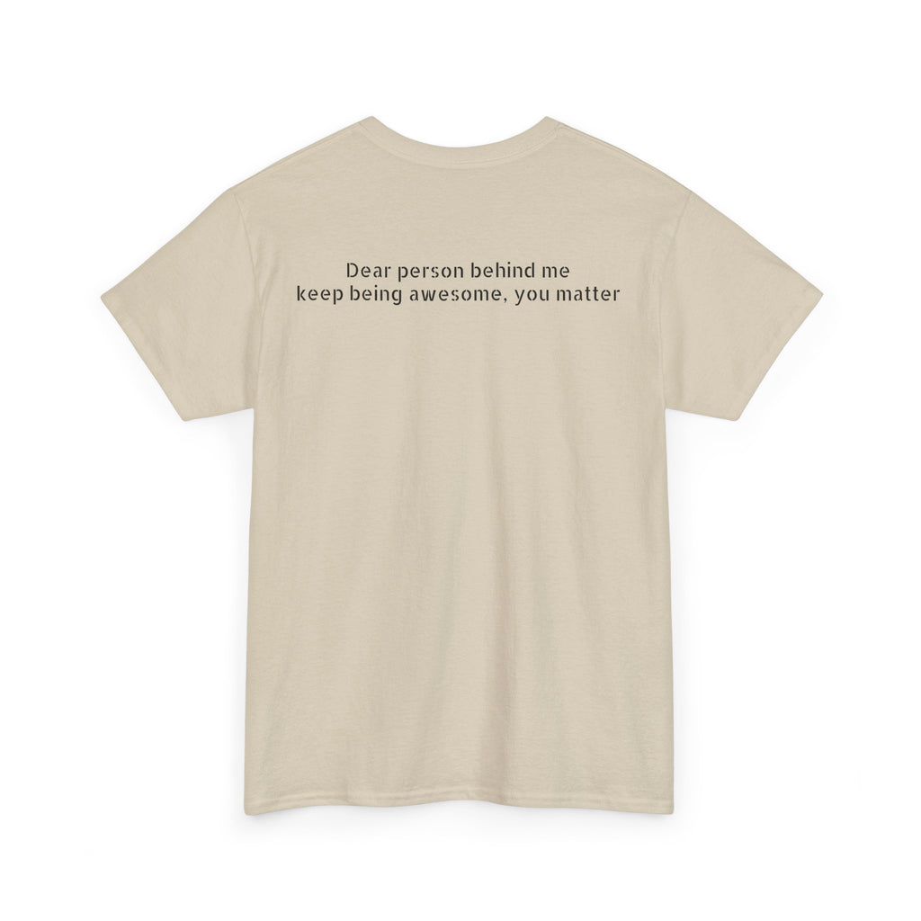 Motivational Unisex Heavy Cotton Tee, Fitness Shirt, Inspirational Apparel, Gift for Gym Lovers, Positive Message Tee, Everyday Wear