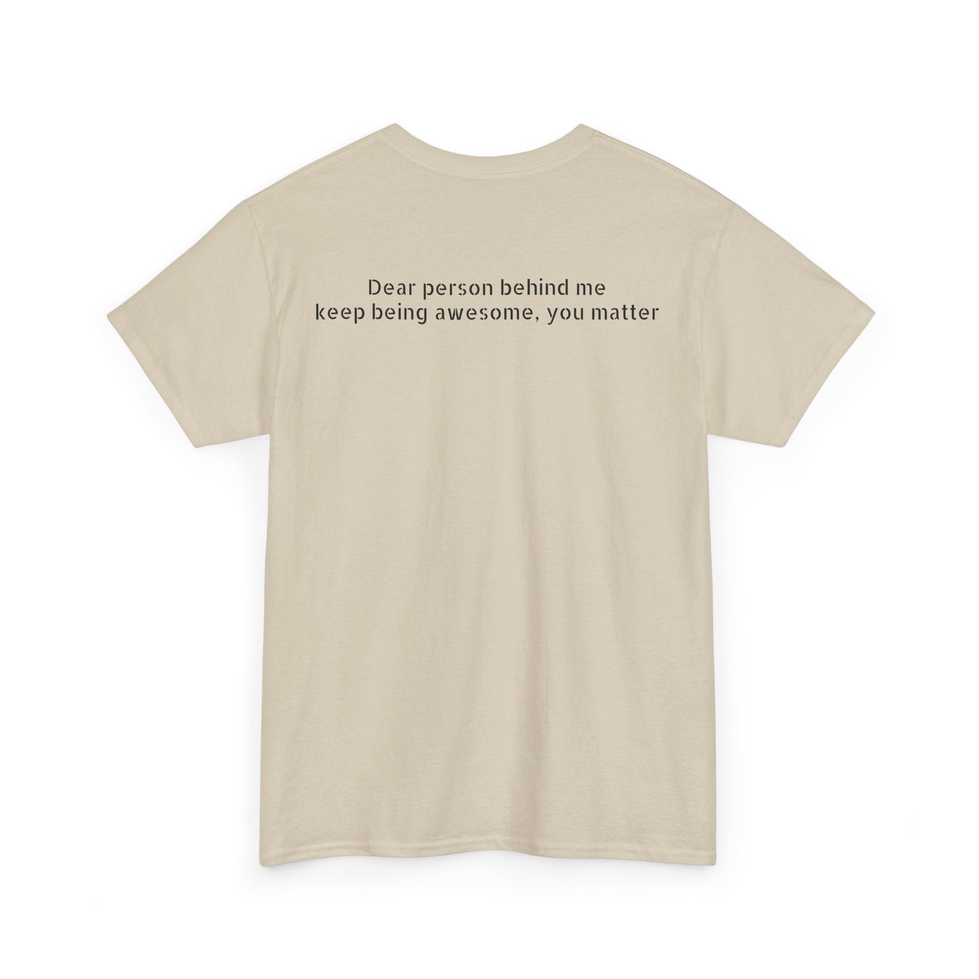 Motivational Unisex Heavy Cotton Tee, Fitness Shirt, Inspirational Apparel, Gift for Gym Lovers, Positive Message Tee, Everyday Wear