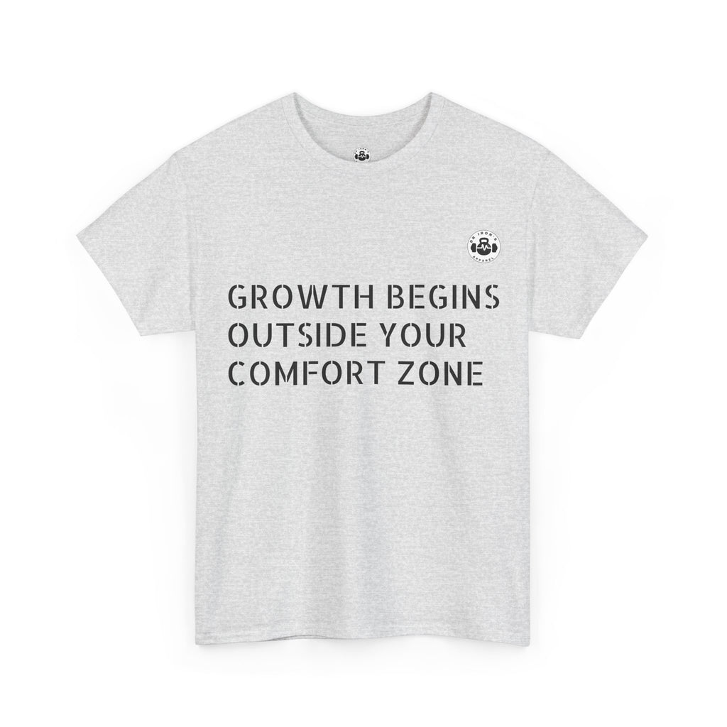 Inspirational Growth Tee, Motivational T-Shirt, Comfortable Cotton Shirt, Gift for Graduates, Personal Growth Apparel