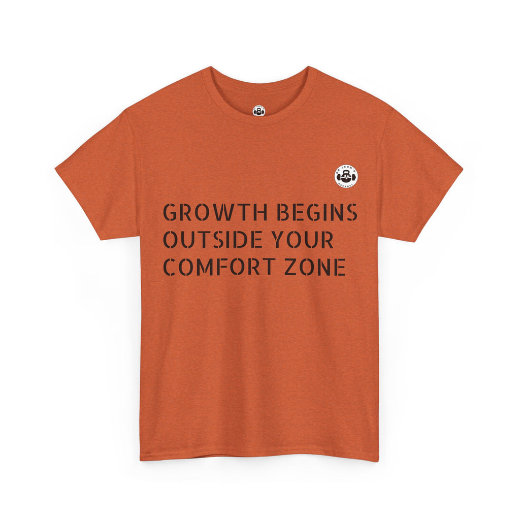 Inspirational Growth Tee, Motivational T-Shirt, Comfortable Cotton Shirt, Gift for Graduates, Personal Growth Apparel