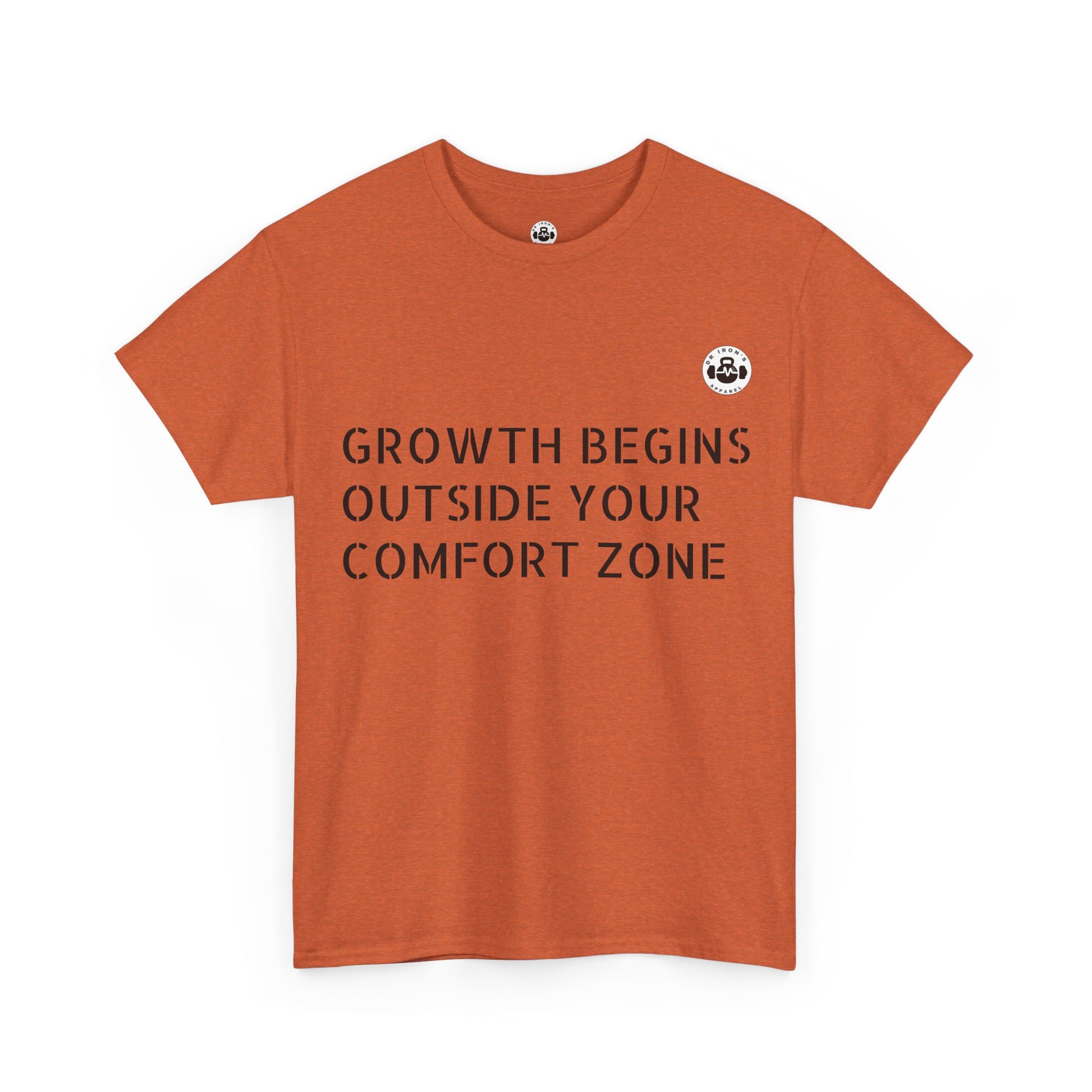 Inspirational Growth Tee, Motivational T-Shirt, Comfortable Cotton Shirt, Gift for Graduates, Personal Growth Apparel