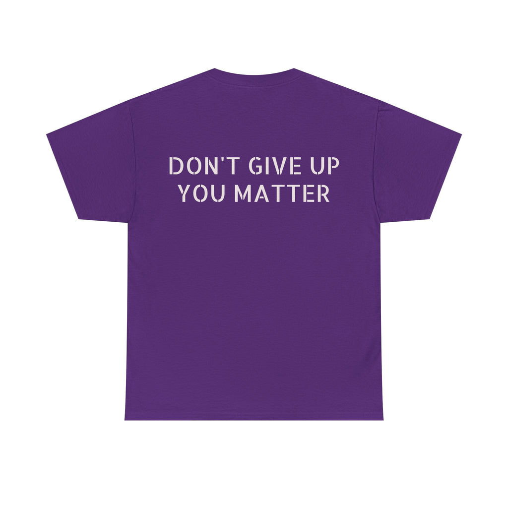 Motivational Fitness Tee - Unisex Heavy Cotton Shirt, Workout Apparel, Gym Gift, Positive Vibes, Mental Health Awareness, [...]