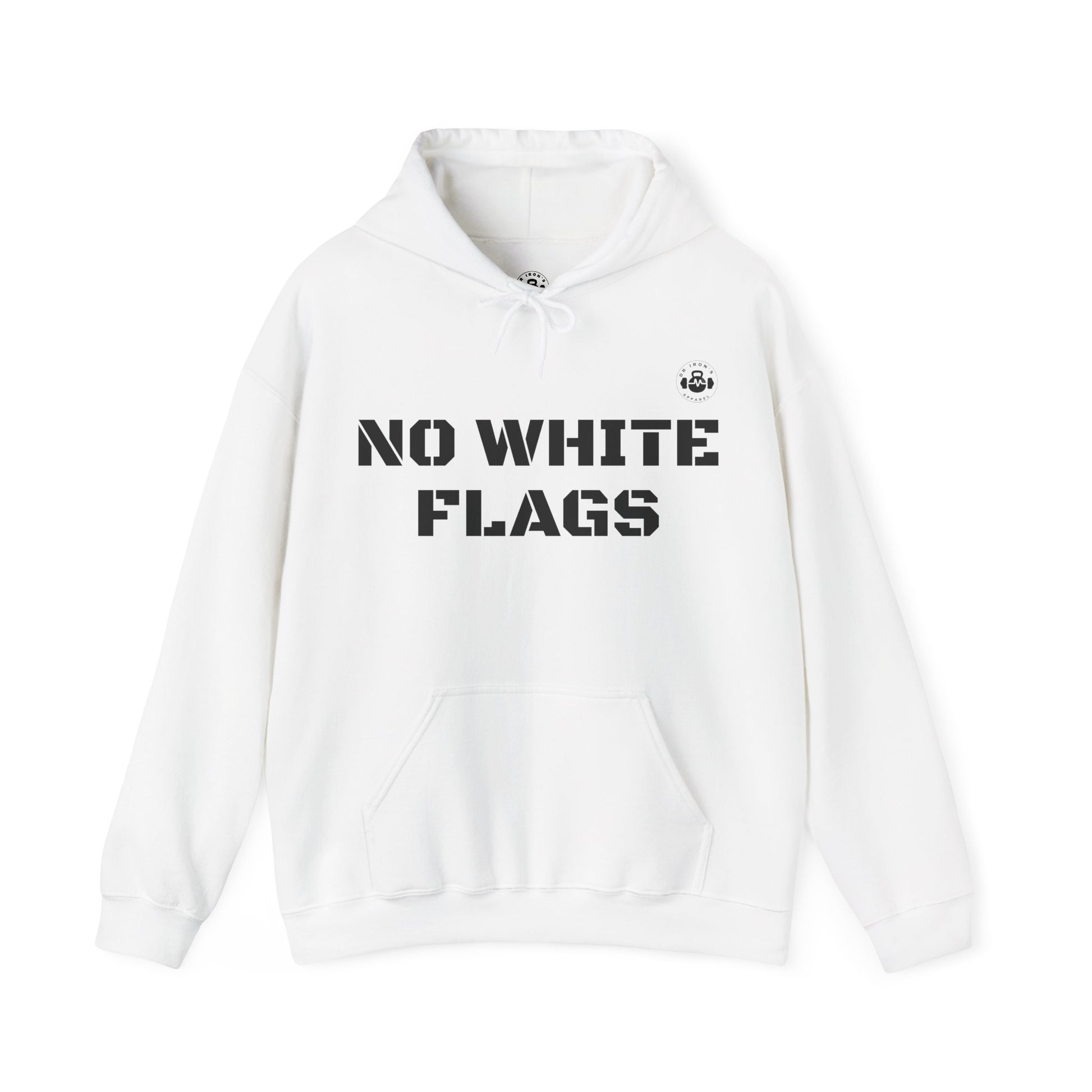 No White Flags Hoodie - Empowering Unisex Sweatshirt for Everyday Comfort, Perfect Gift for Inspirational Moments, Casual Style, [...]