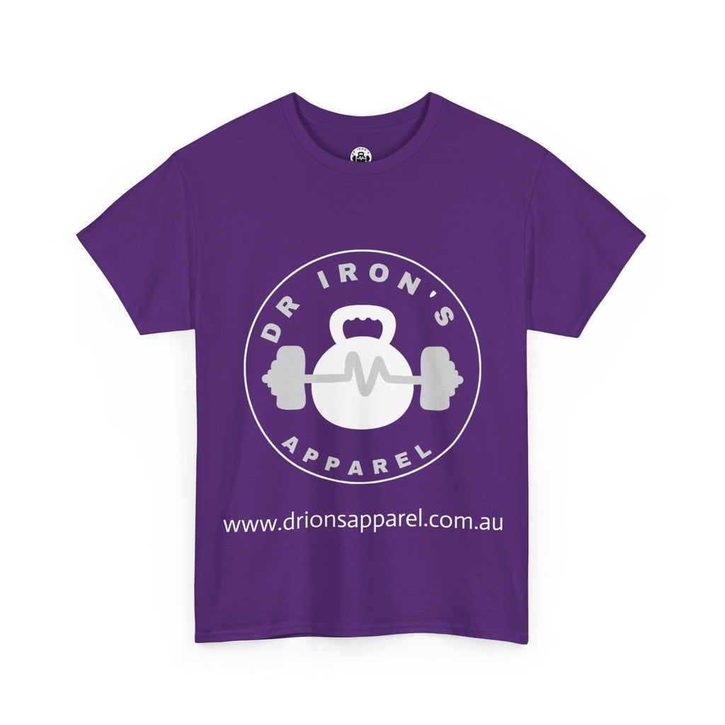 Motivational Fitness Tee, Unisex Heavy Cotton Tee, Workout Shirt, Gift for Him/Her, Inspirational Quote Tee, Gym Apparel