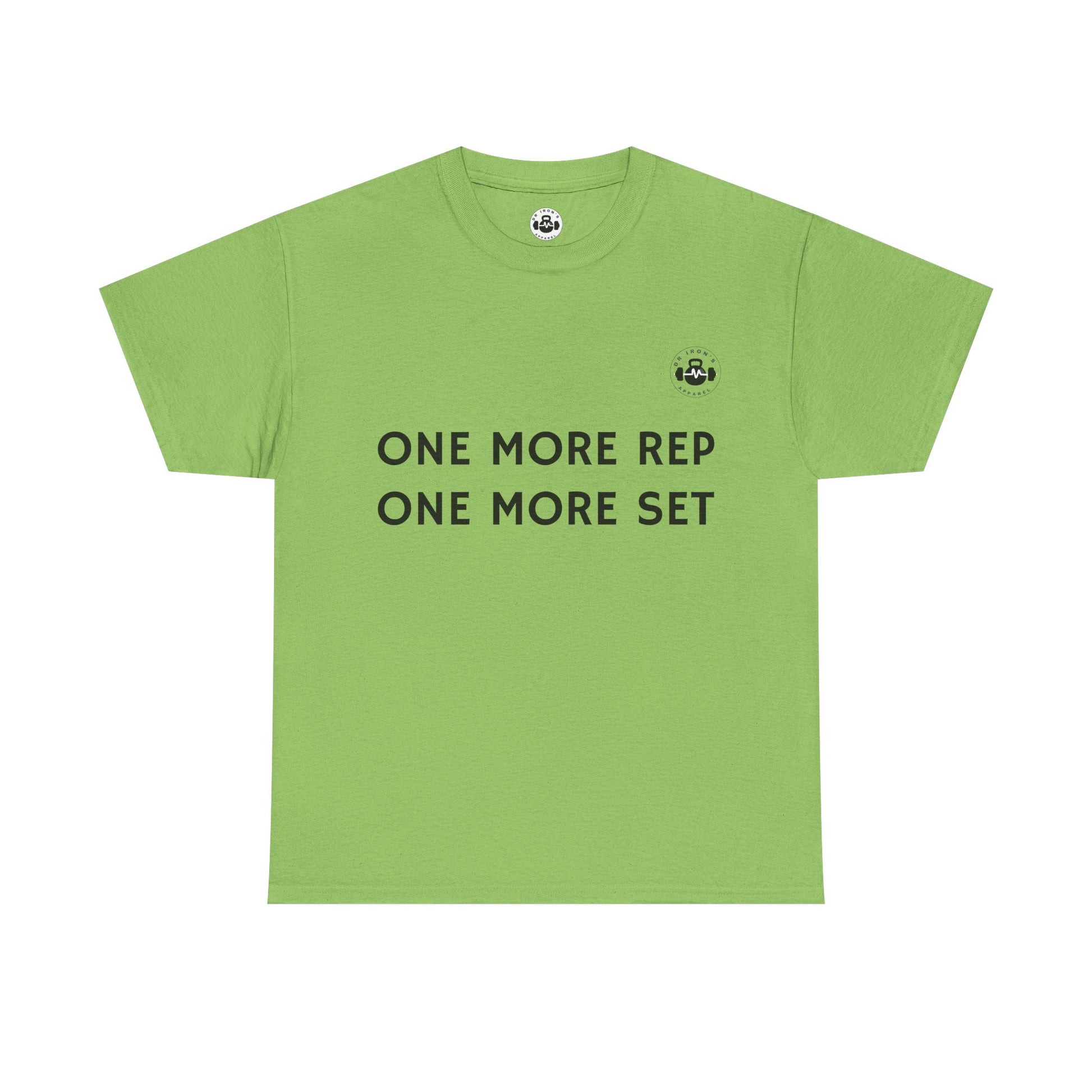 Motivational Workout Tee - One More Rep One More Set, Fitness Shirt, Gym Top, Gift for Gym Lovers, Casual Wear