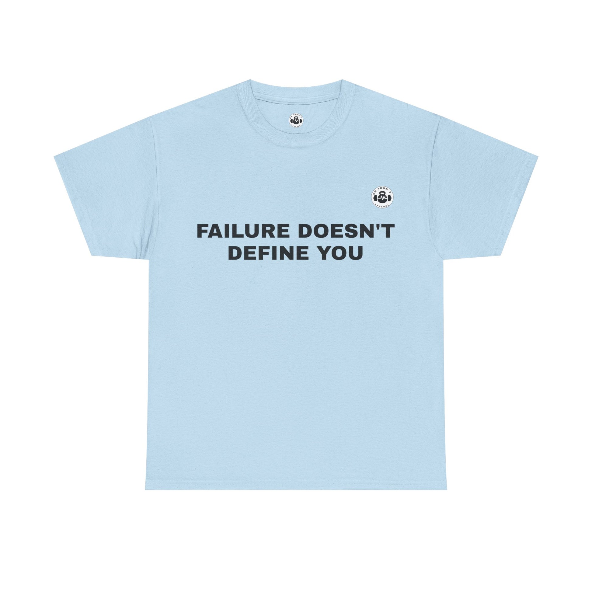 Motivational Unisex Tee - Failure Doesn't Define You, Inspirational Shirt, Gift for Supportive Friends, Confidence Boosting Apparel, [...]