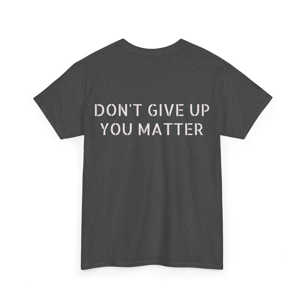 Motivational Fitness Tee - Unisex Heavy Cotton Shirt, Workout Apparel, Gym Gift, Positive Vibes, Mental Health Awareness, [...]