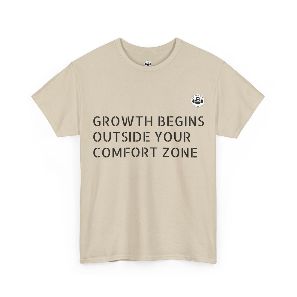 Inspirational Growth Tee, Motivational T-Shirt, Comfortable Cotton Shirt, Gift for Graduates, Personal Growth Apparel
