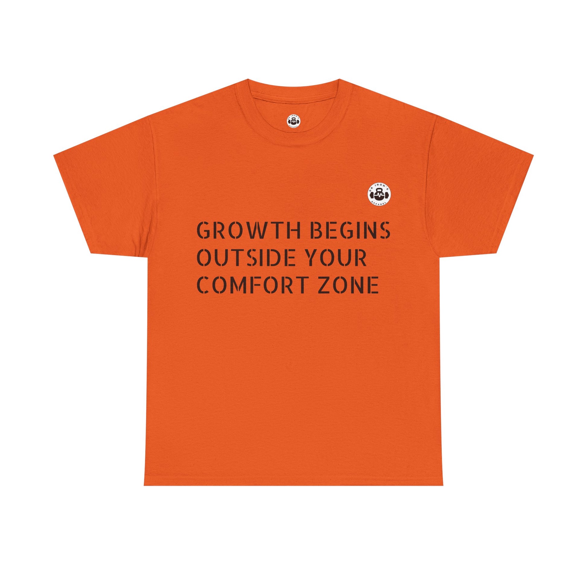 Inspirational Growth Tee, Motivational T-Shirt, Comfortable Cotton Shirt, Gift for Graduates, Personal Growth Apparel