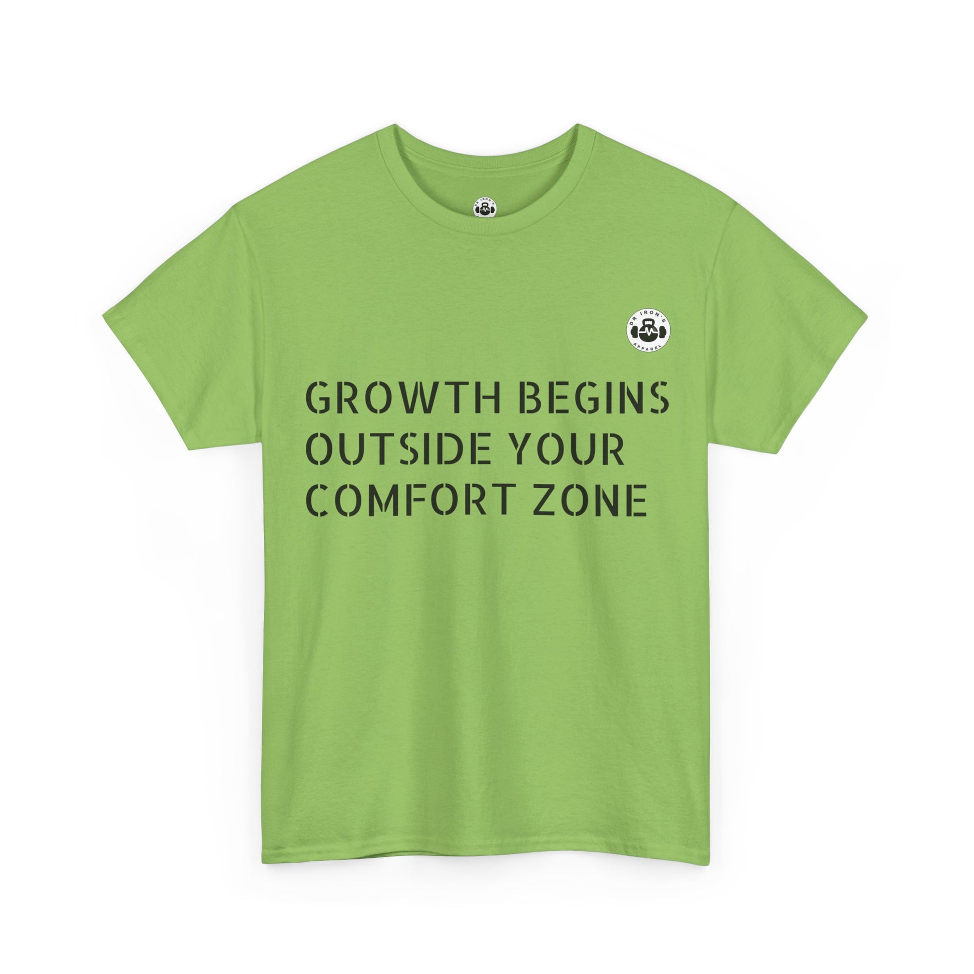 Inspirational Growth Tee, Motivational T-Shirt, Comfortable Cotton Shirt, Gift for Graduates, Personal Growth Apparel