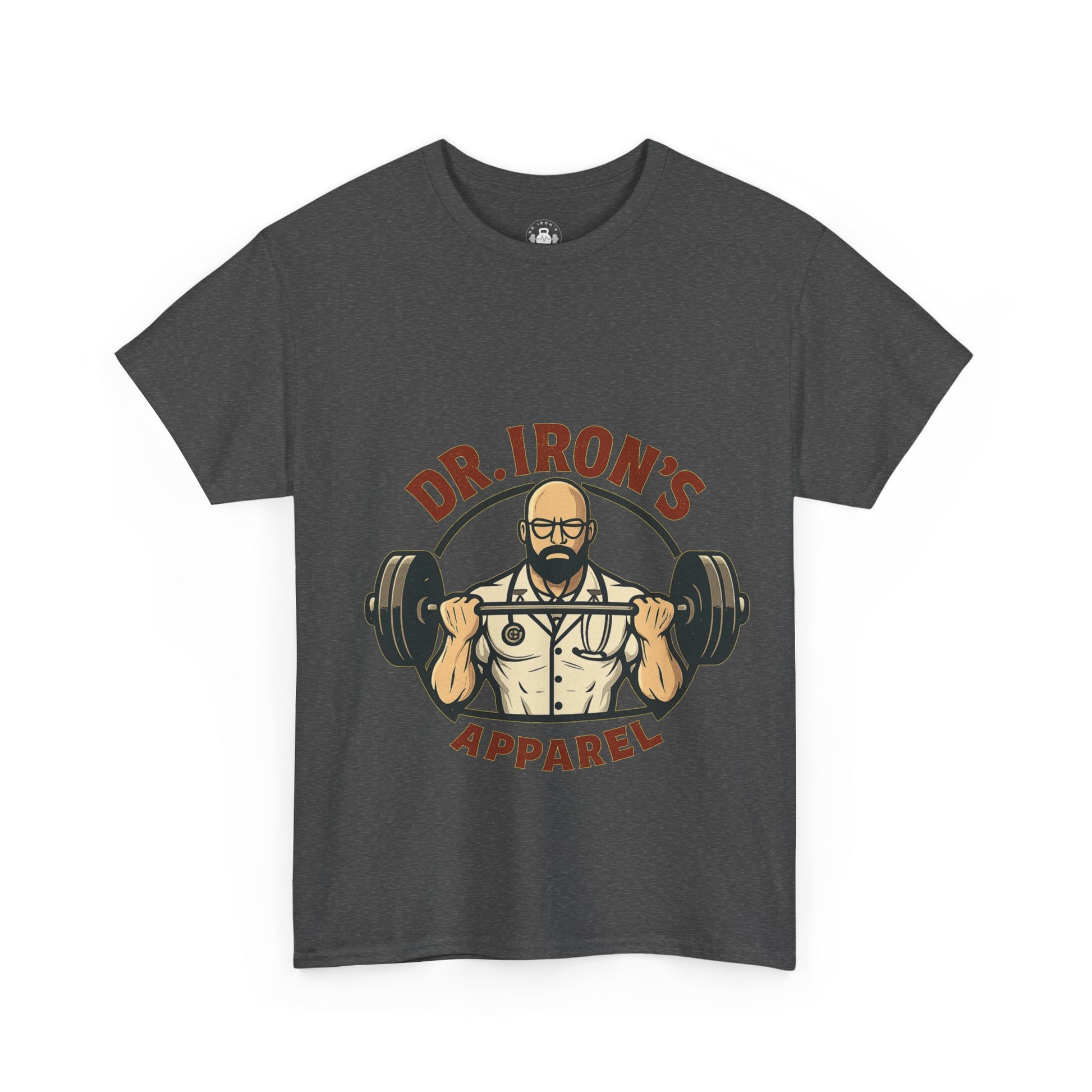 Gym Motivation Tee - Dr. Iron's Apparel, Fitness Shirt, Workout Gear, Weightlifting Gift, Inspirational T-Shirt