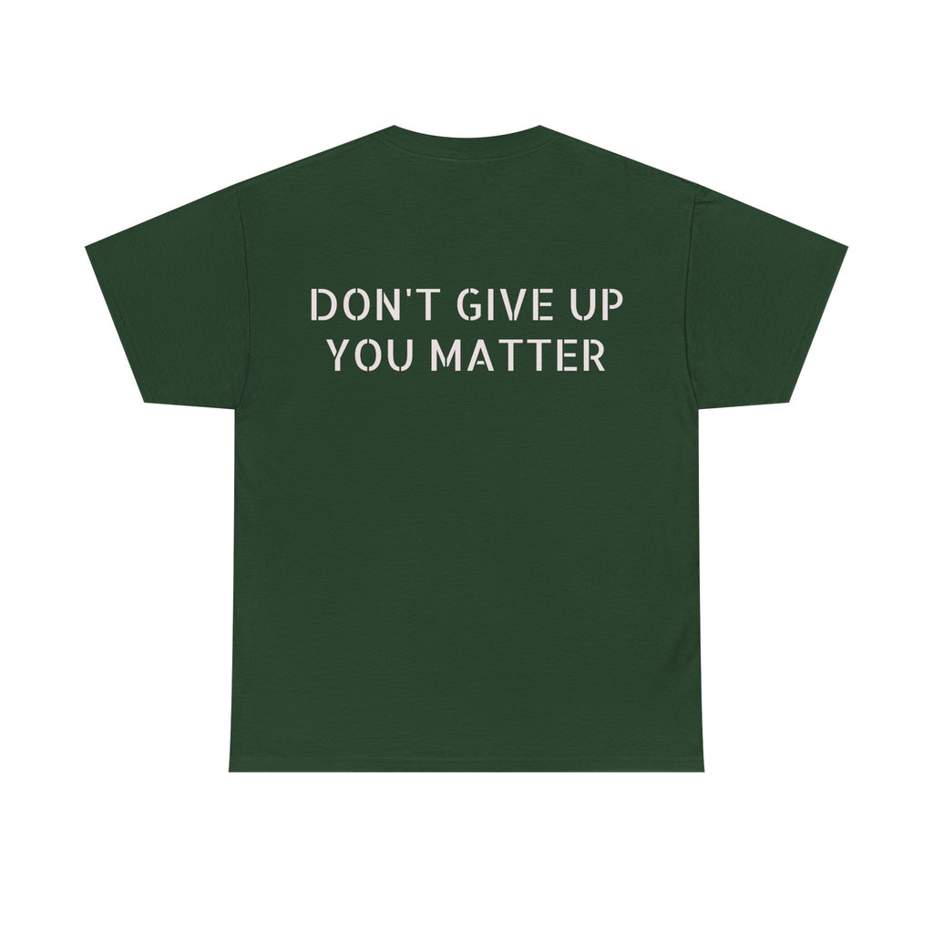 Motivational Fitness Tee - Unisex Heavy Cotton Shirt, Workout Apparel, Gym Gift, Positive Vibes, Mental Health Awareness, [...]