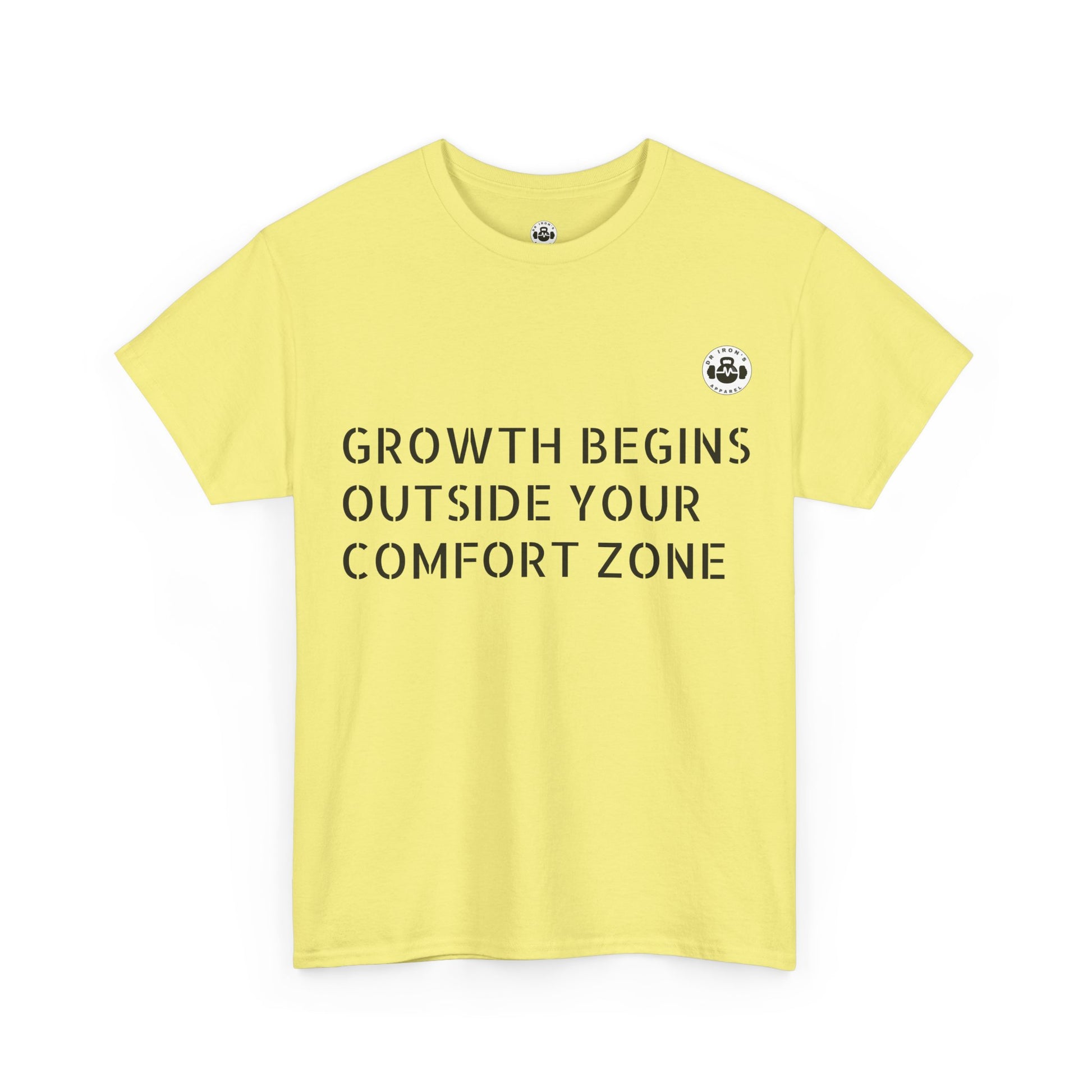 Inspirational Growth Tee, Motivational T-Shirt, Comfortable Cotton Shirt, Gift for Graduates, Personal Growth Apparel