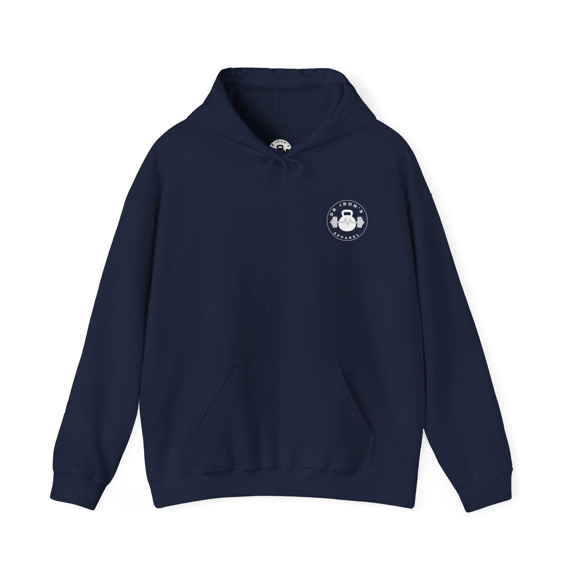 Copy of Copy of Dr. Iron's Motivational Fitness Hoodie, Gym Apparel, Unisex Sweatshirt, Workout Gift, Inspirational Clothing, Fitness Goals